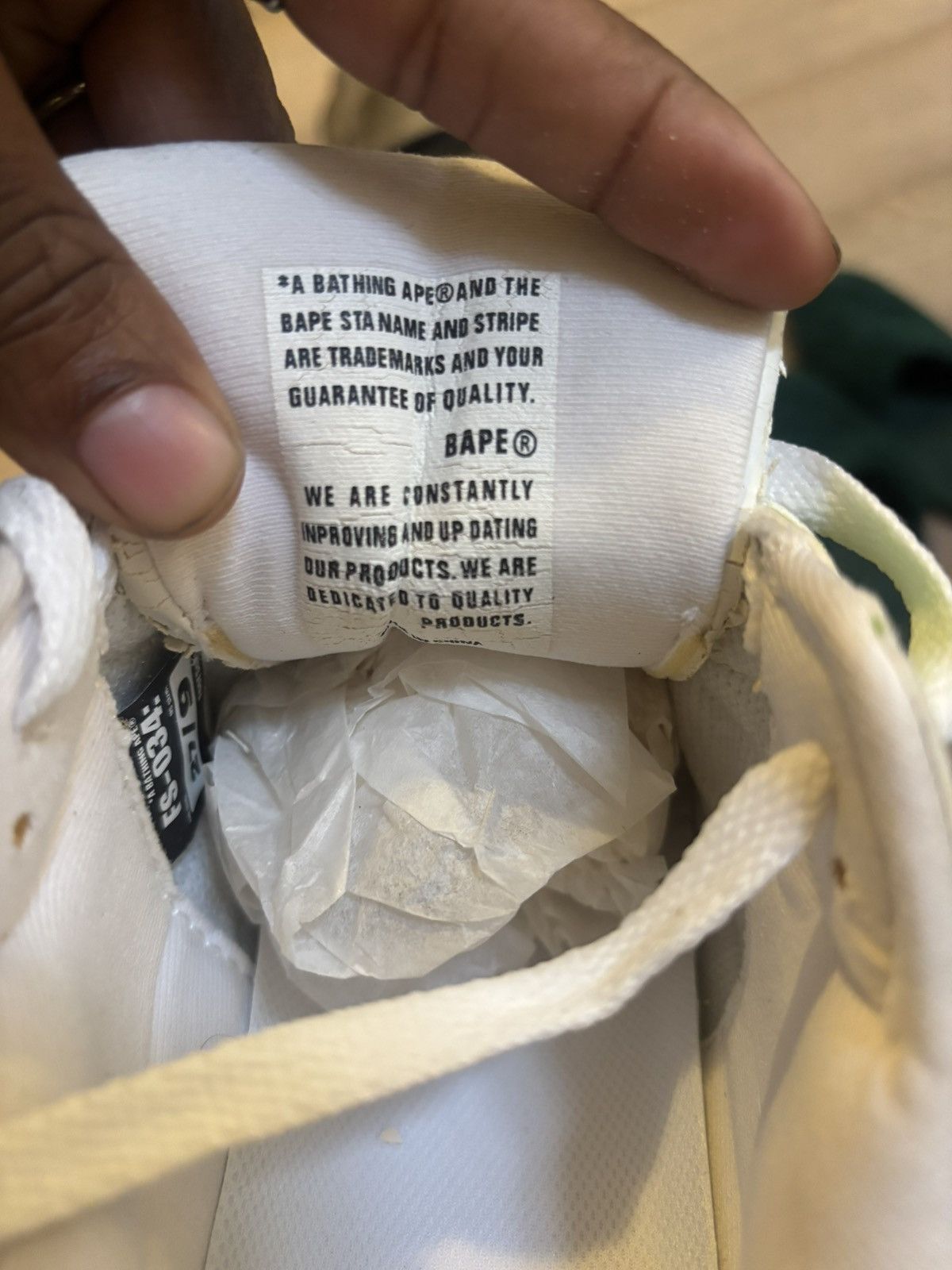 Bape Bape Roadsta 'Rainbow' (2006) Size US 9.5 / EU 42-43 - 10 Thumbnail