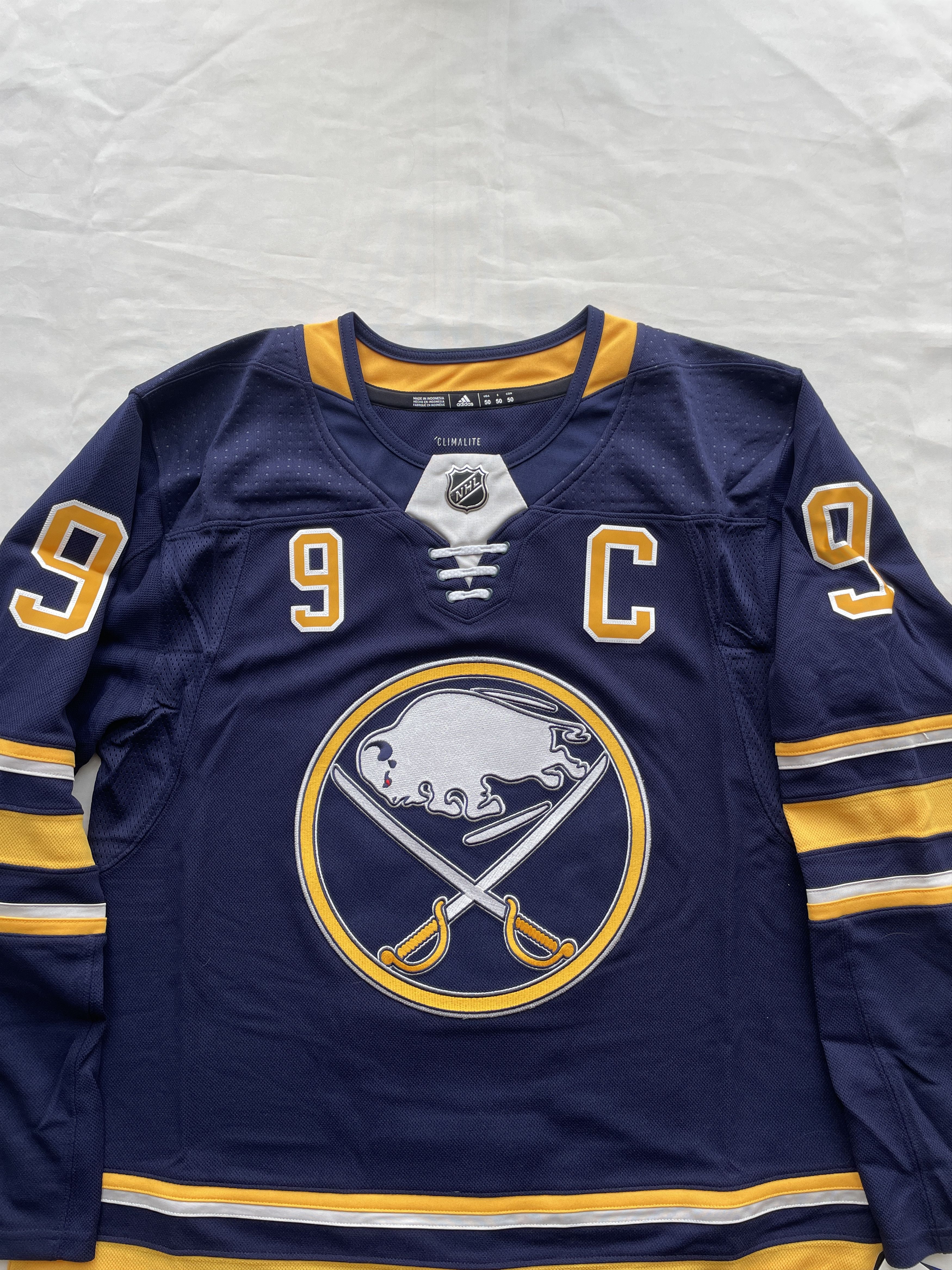Adidas BNWT Buffalo Sabres NHL #9 Eichel Men's Authentic Jersey Size US M / EU 48-50 / 2 - 3 Thumbnail