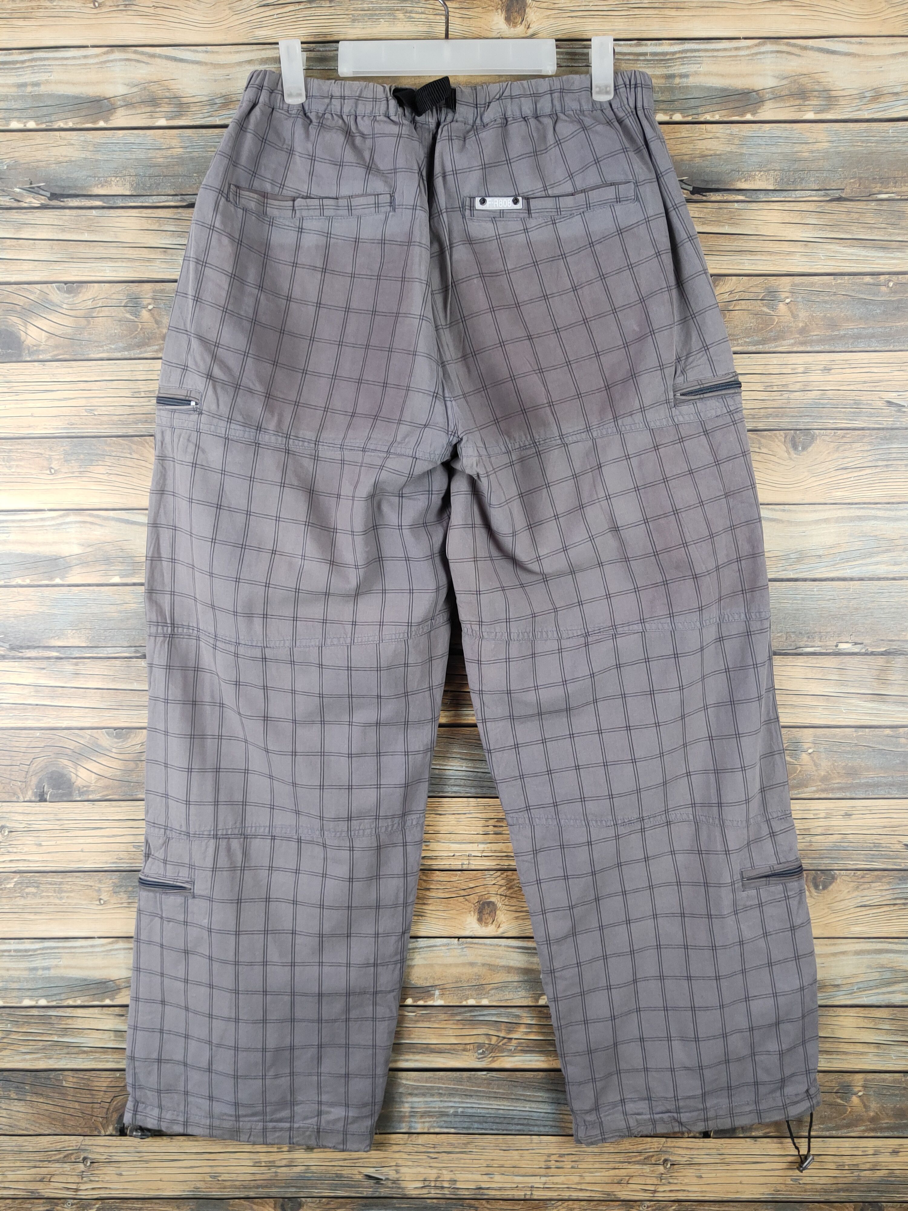 Japanese Brand DL Freaky Massive Dark Gray Multipocket Sweatpants #298 Size US 32 / EU 48 - 10 Thumbnail