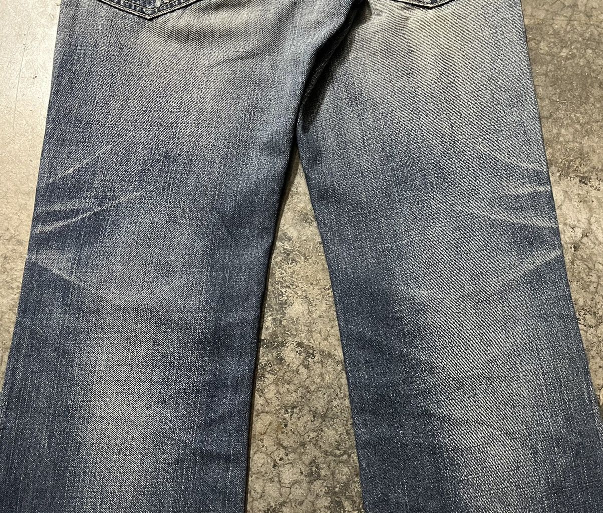 Levi's Vintage Levis 517 grunge distressed bootcut flare jeans Size US 31 - 12 Thumbnail