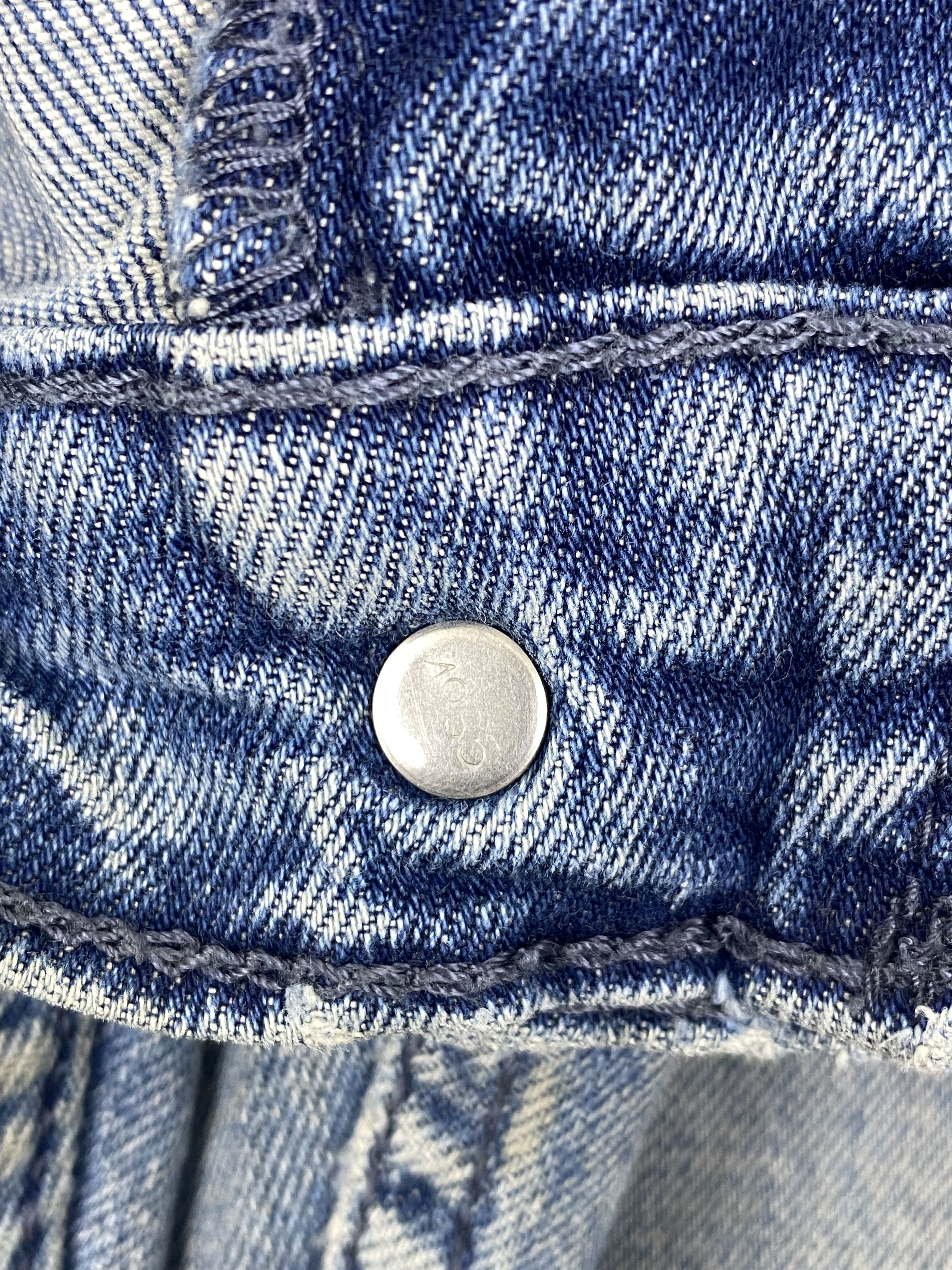 Levi's Distressed Vintage Levi's 514 Faded Blue Jeans DP2820 Size US 31 - 19 Thumbnail