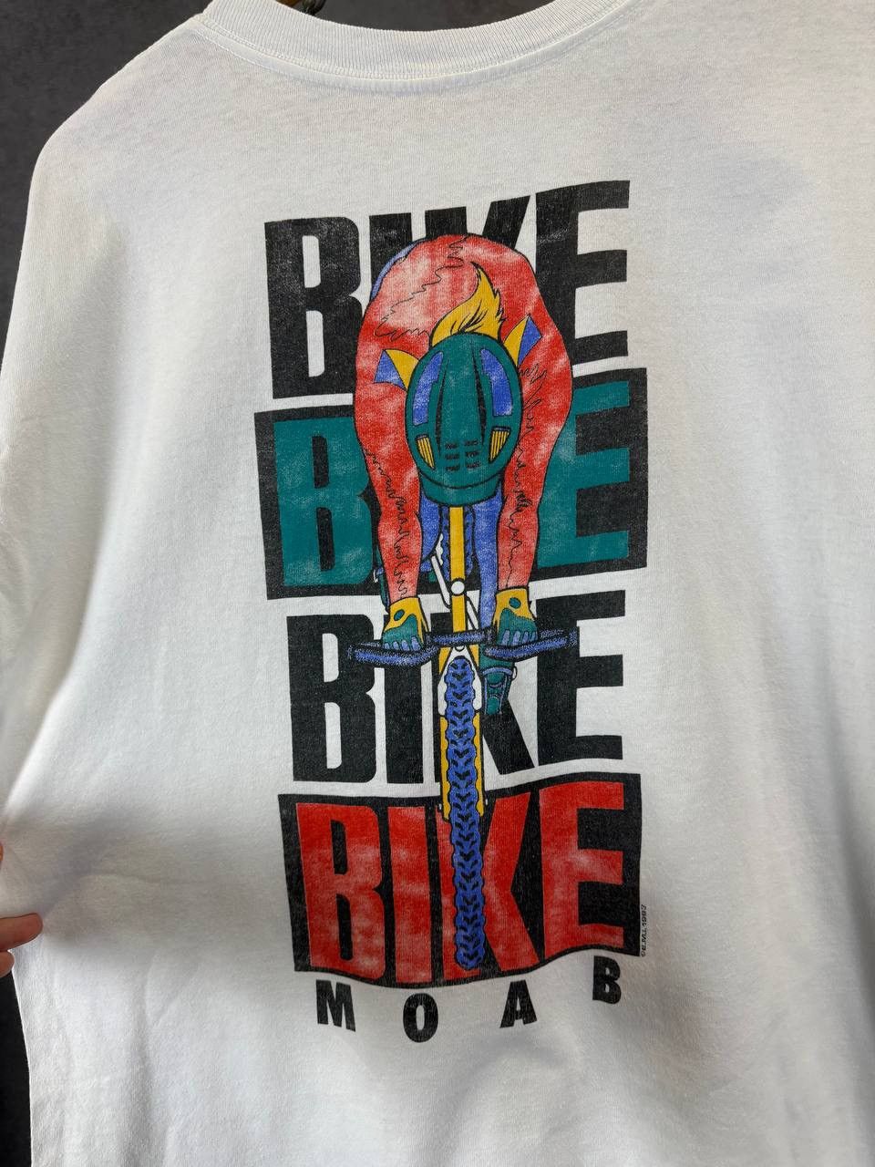 Vintage Bike 1993 Moab vintage single stitch tee Size US L / EU 52-54 / 3 - 8 Thumbnail
