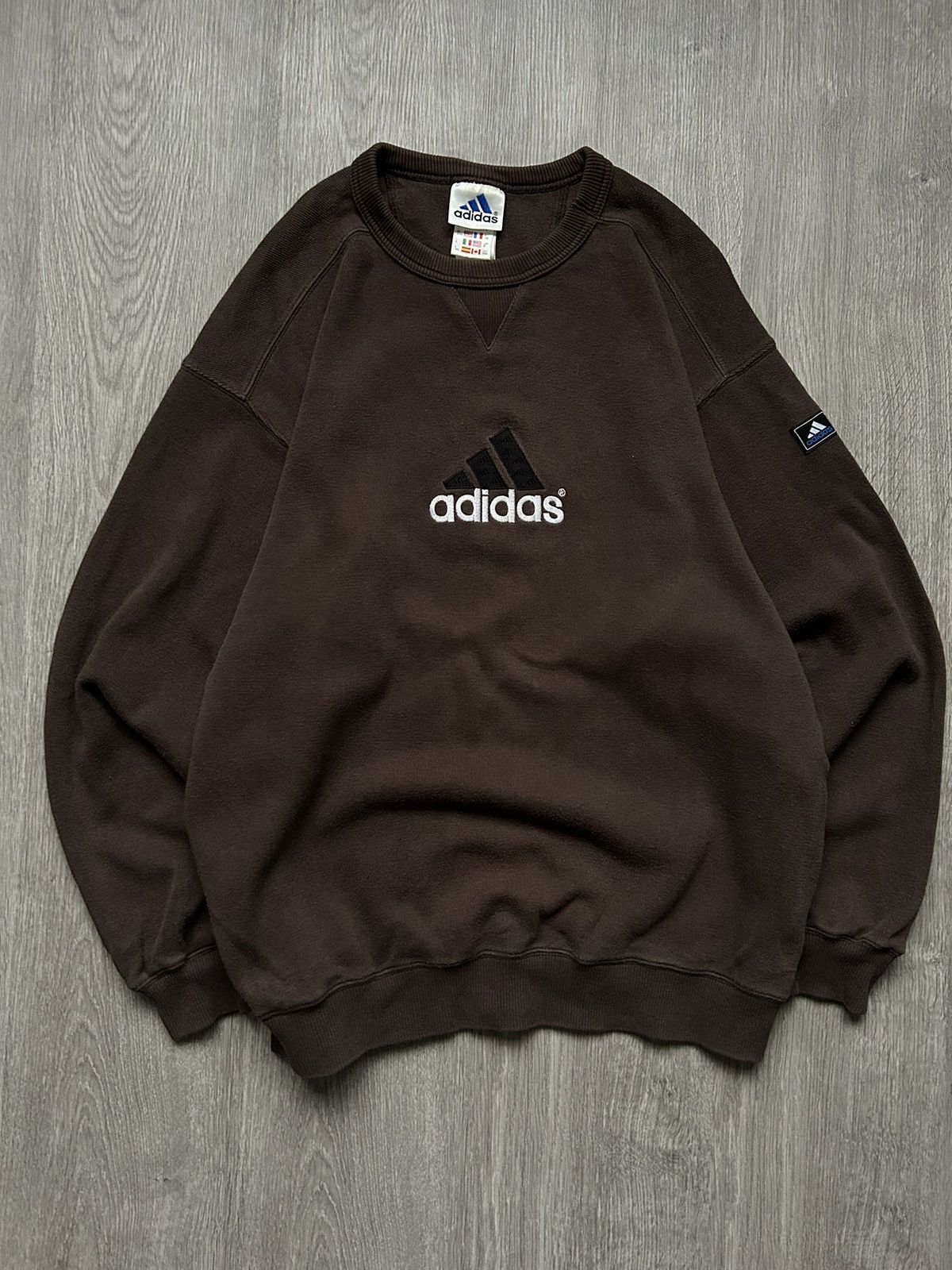 Adidas × Vintage Sweatshirt Adidas Vintage 🔘 1999s 🔘 Streetwear 🔘 Size US M / EU 48-50 / 2 - 1 Thumbnail