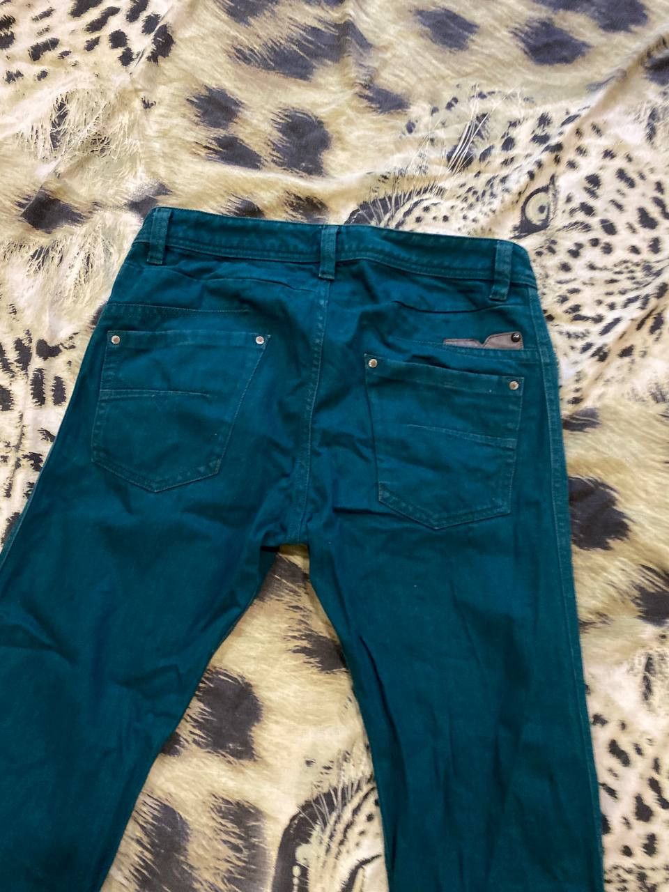 Diesel Diesel jeans vintage green denim pants streetwear Size US 32 / EU 48 - 20 Thumbnail