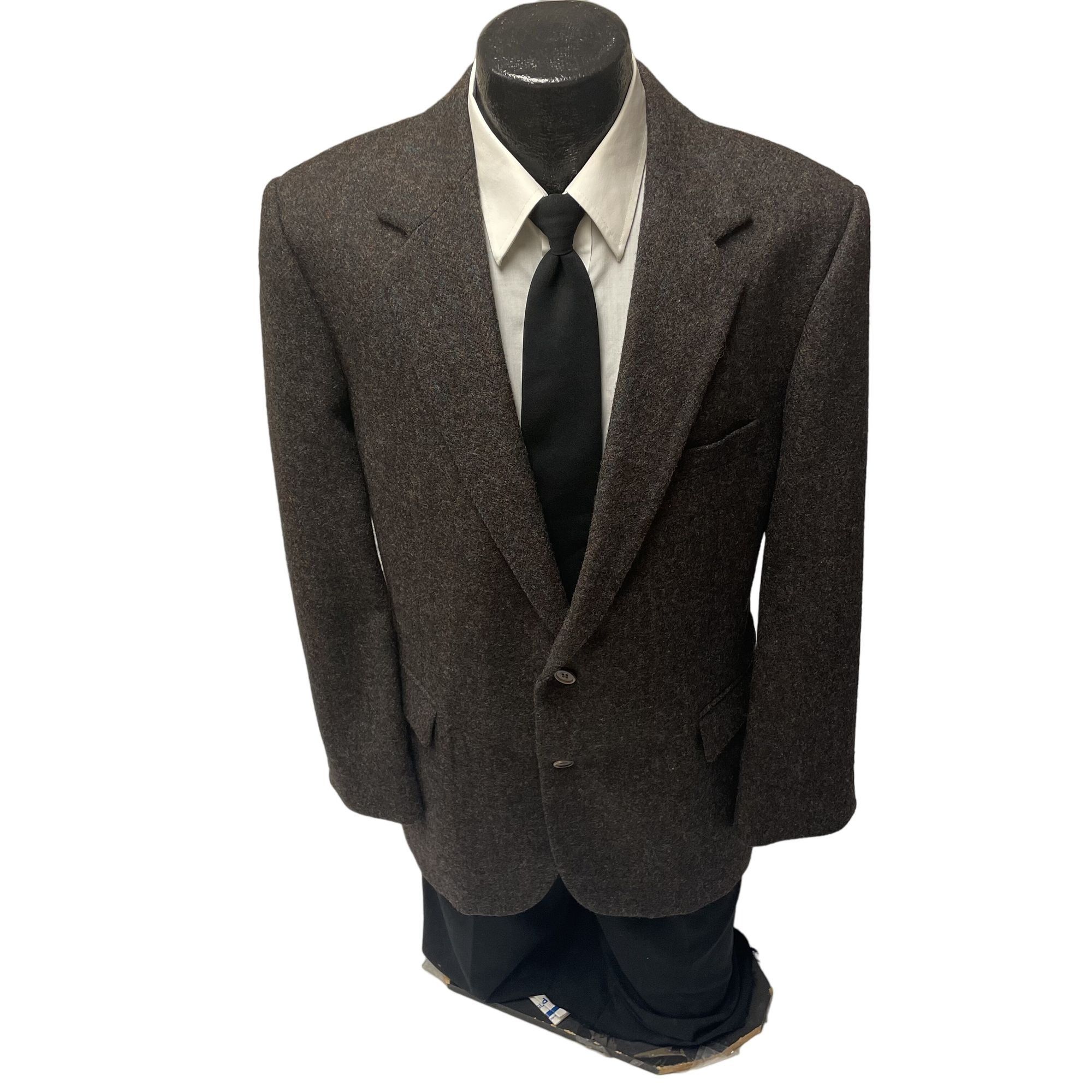 Haggar Vtg Haggar DONEGAL TWEED Sport Coat Multicolor Jacket Size 44R - 1 Thumbnail