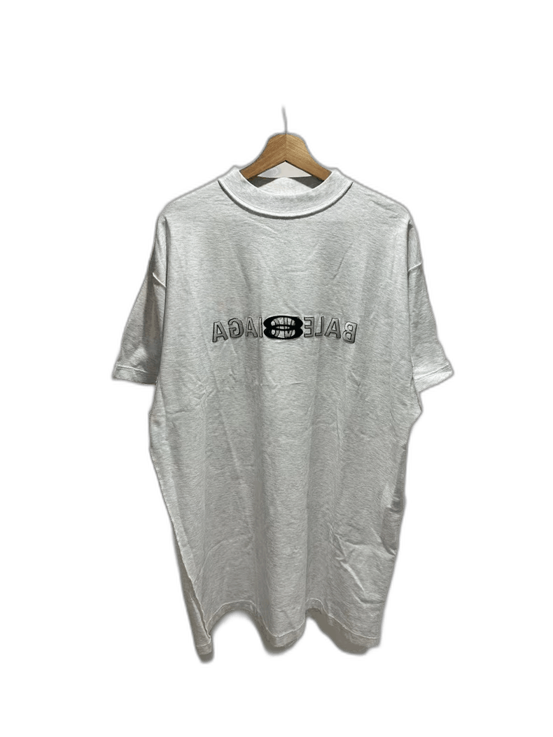 Balenciaga balenciaga gray logo short sleeve t-shirt-2507 Size US S / EU 44-46 / 1 - 1 Thumbnail
