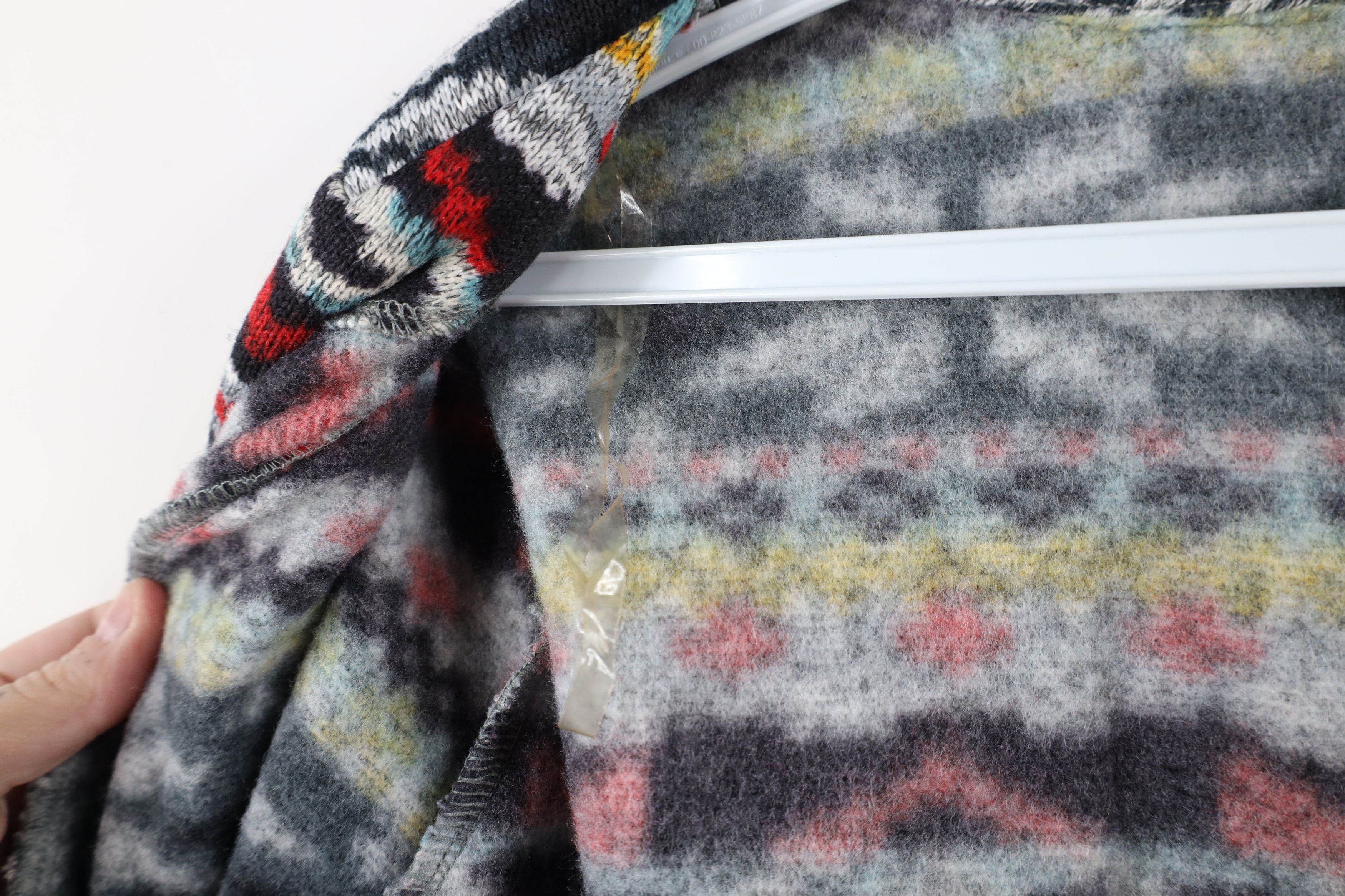 Vintage Vintage 90s Streetwear Knit Toggle Button Cardigan Sweater Size L / US 10 / IT 46 - 7 Thumbnail