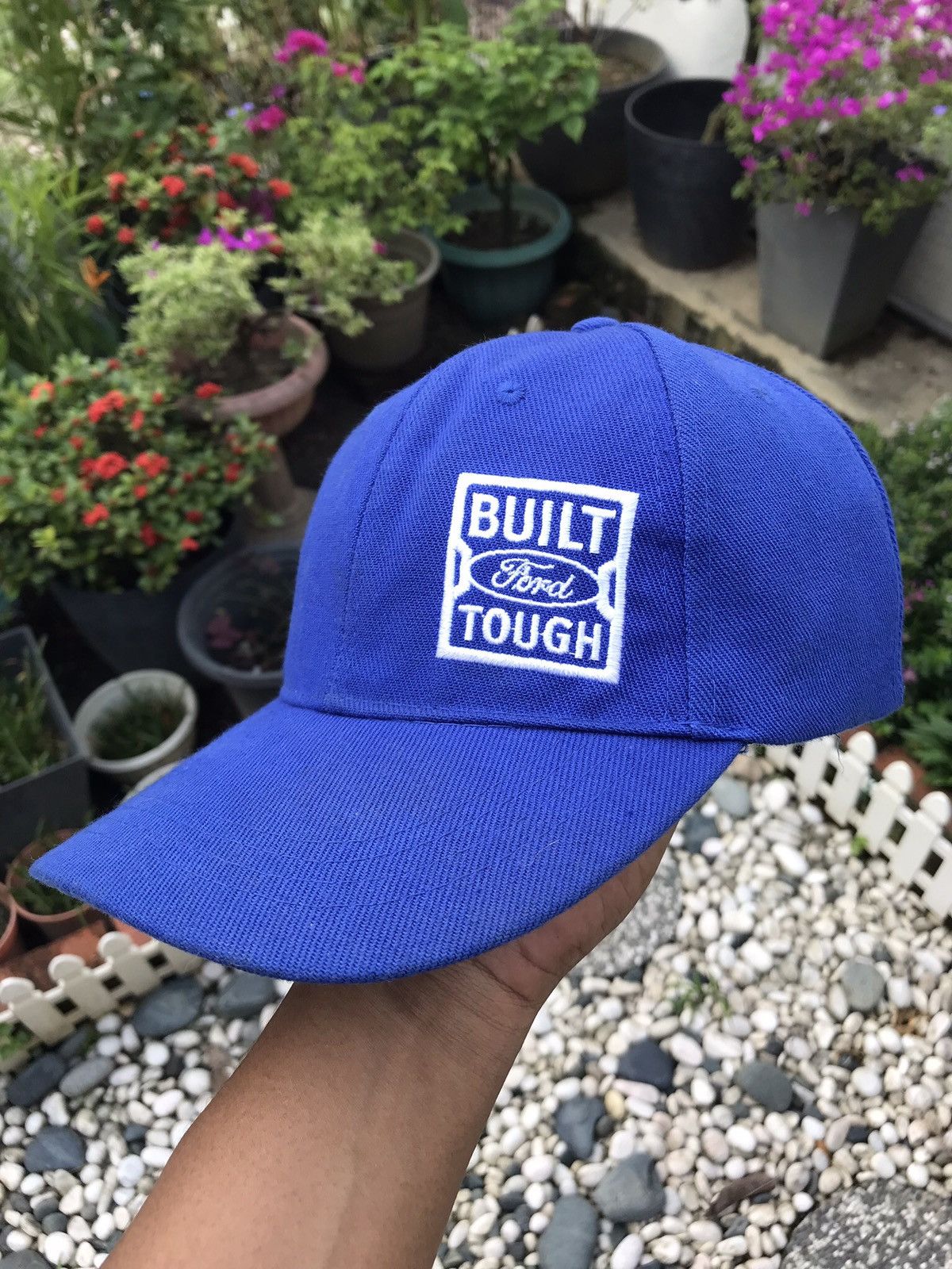 Ford × Vintage ACCEPT OFFER 💥 BUILT TOUGH FORD CAP HAT BY FORD Size ONE SIZE - 3 Thumbnail