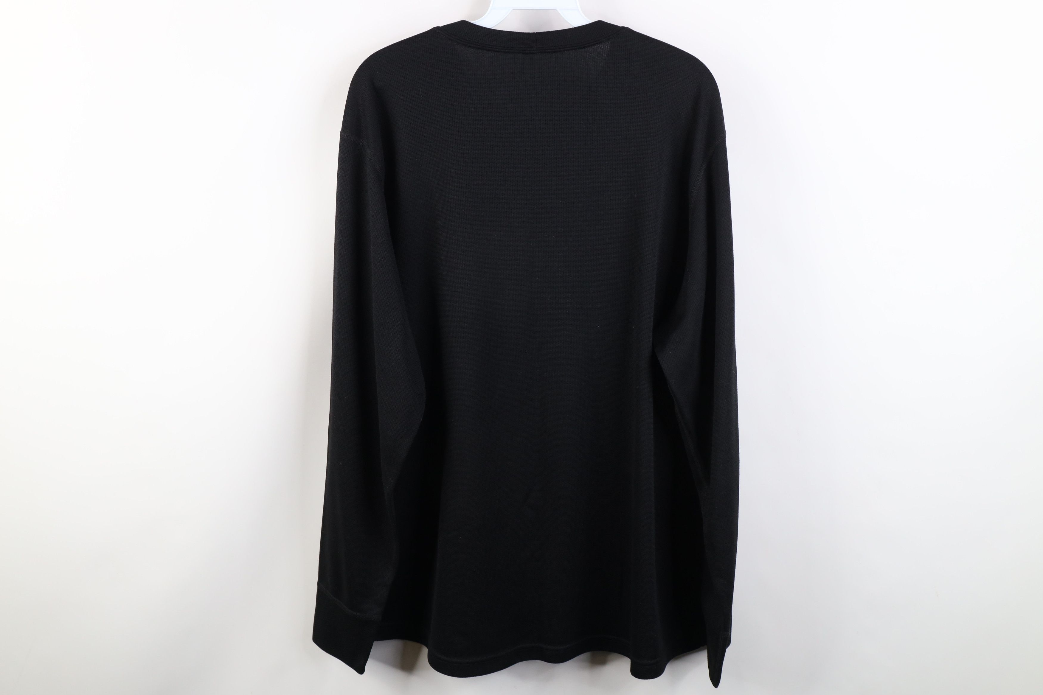 Carhartt Vintage Y2K Carhartt Thermal Knit Long Sleeve T-Shirt Black Size US XXL / EU 58 / 5 - 9 Thumbnail