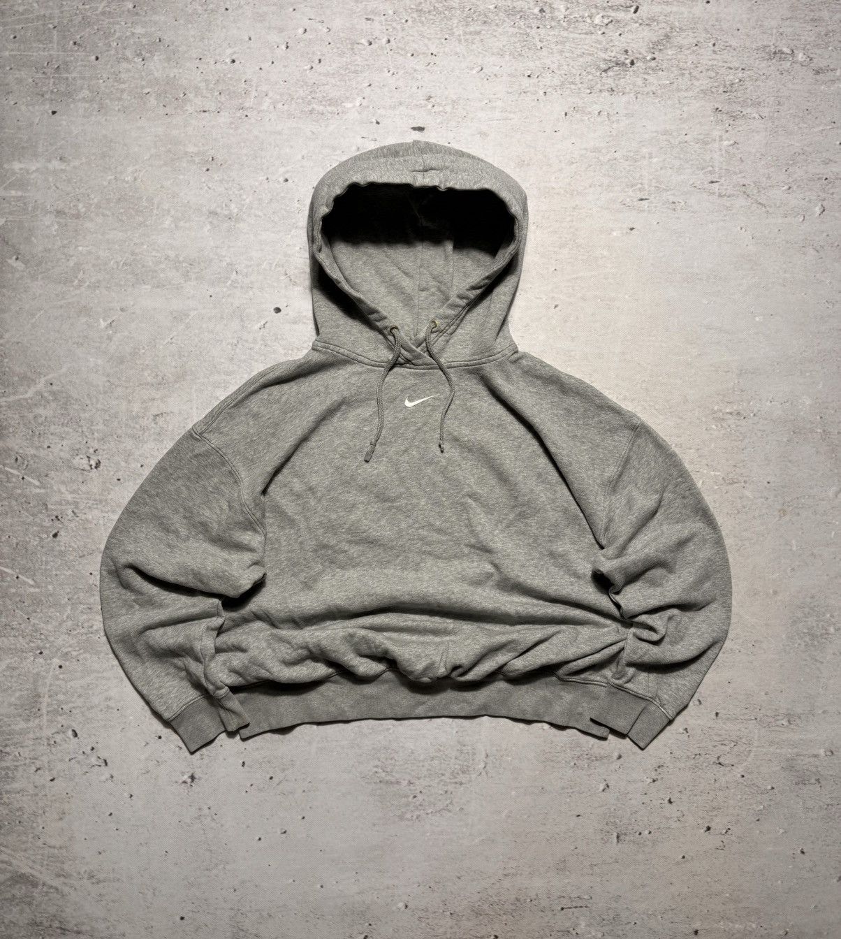 Nike × Vintage NIKE VINTAGE CENTER LOGO OVERSIZE BOXY HOODIE Size US L / EU 52-54 / 3 - 1 Thumbnail