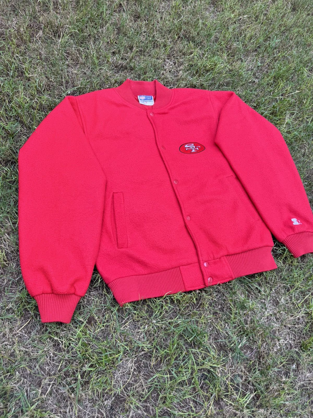 NFL Vintage 90s NFL San Francisco 49ers Starter Zip Jacket Size US S / EU 44-46 / 1 - 3 Thumbnail