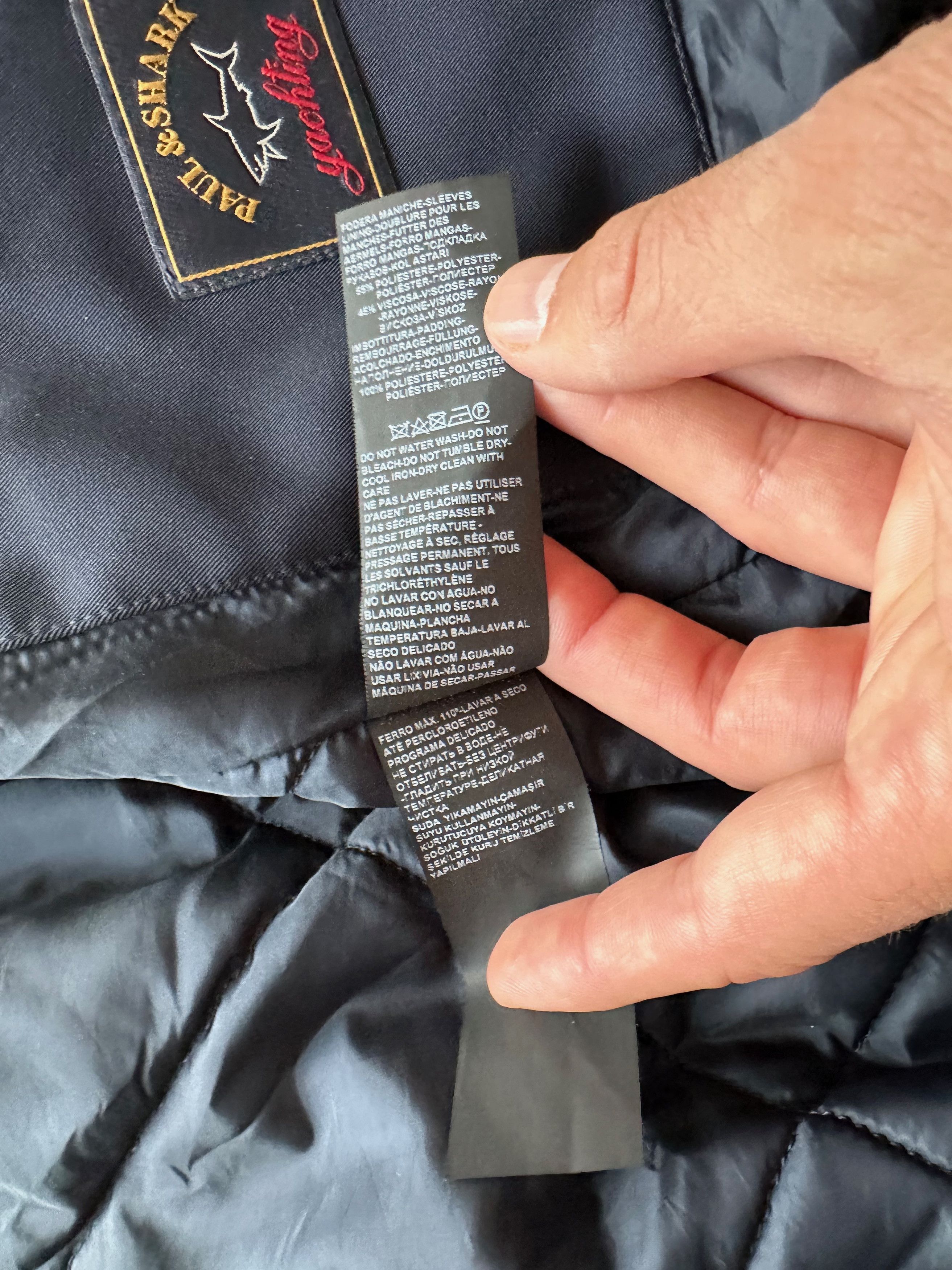 Paul & Shark Paul & Shark Bretagne E.M.W. protection Wool bomber jacket Size US M / EU 48-50 / 2 - 18 Thumbnail