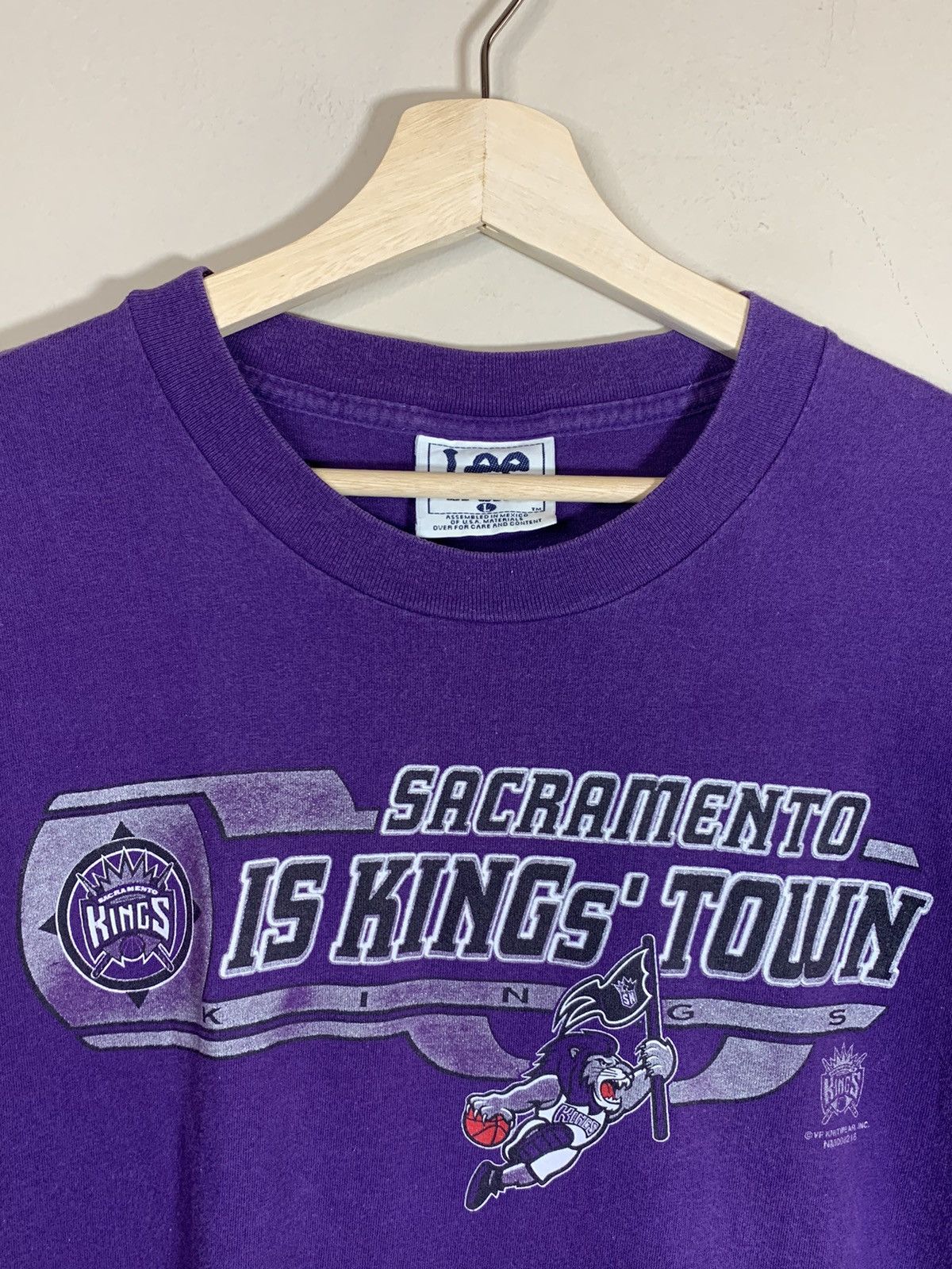 Lee × NBA × Vintage *RARE* Vintage Sacramento Kings Slamson NBA Basketball Shirt Size US L / EU 52-54 / 3 - 2 Thumbnail
