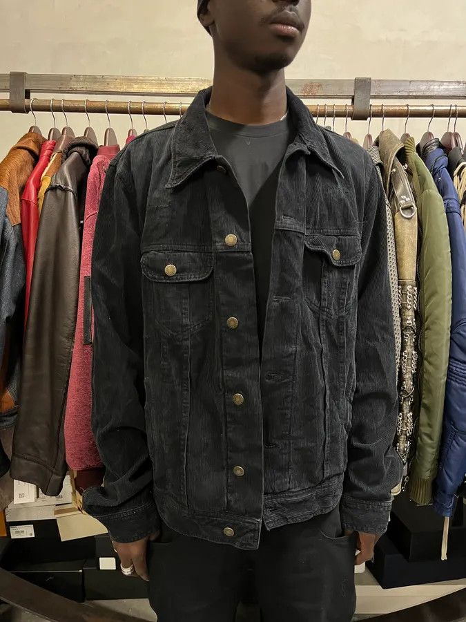 Dolce & Gabbana 2000s Dolce & Gabbana Black Distressed Denim Jacket Size US L / EU 52-54 / 3 - 2 Thumbnail