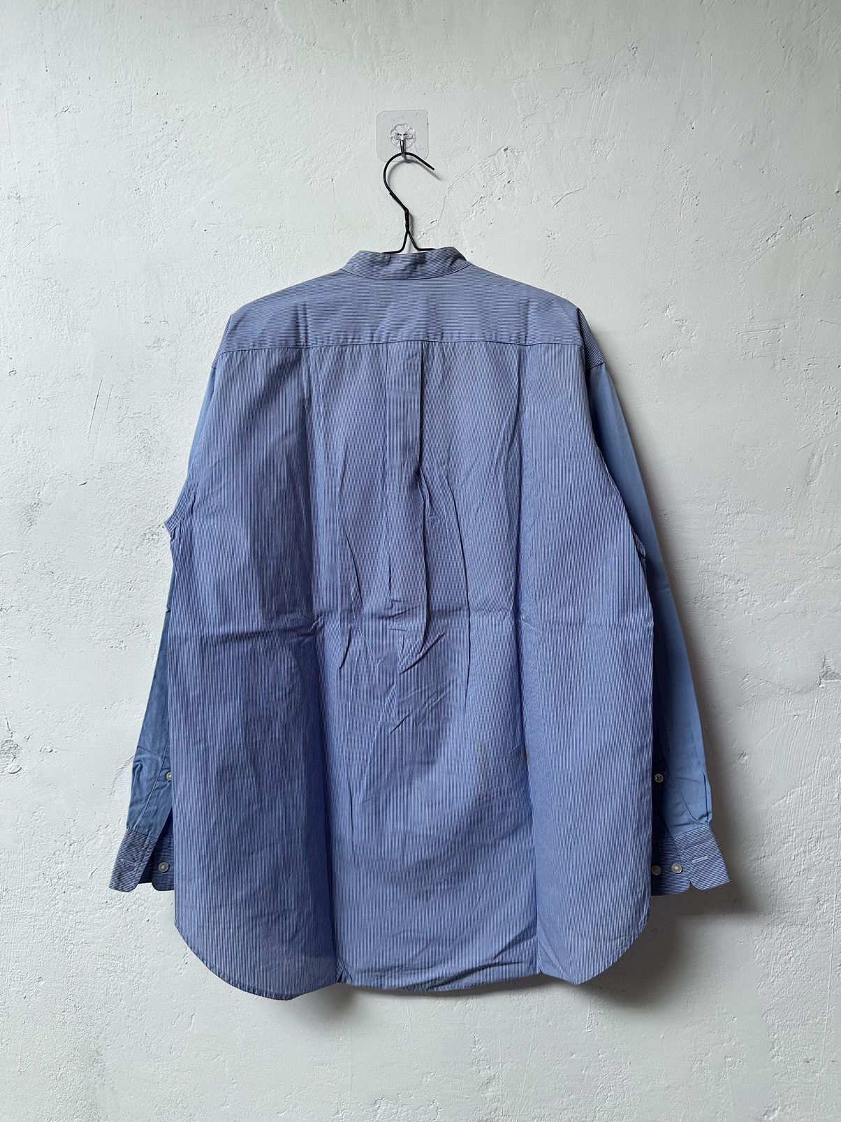 Jil Sander Uniqlo Jil Sander Stripe Two Tone Shirt Size US S / EU 44-46 / 1 - 2 Thumbnail