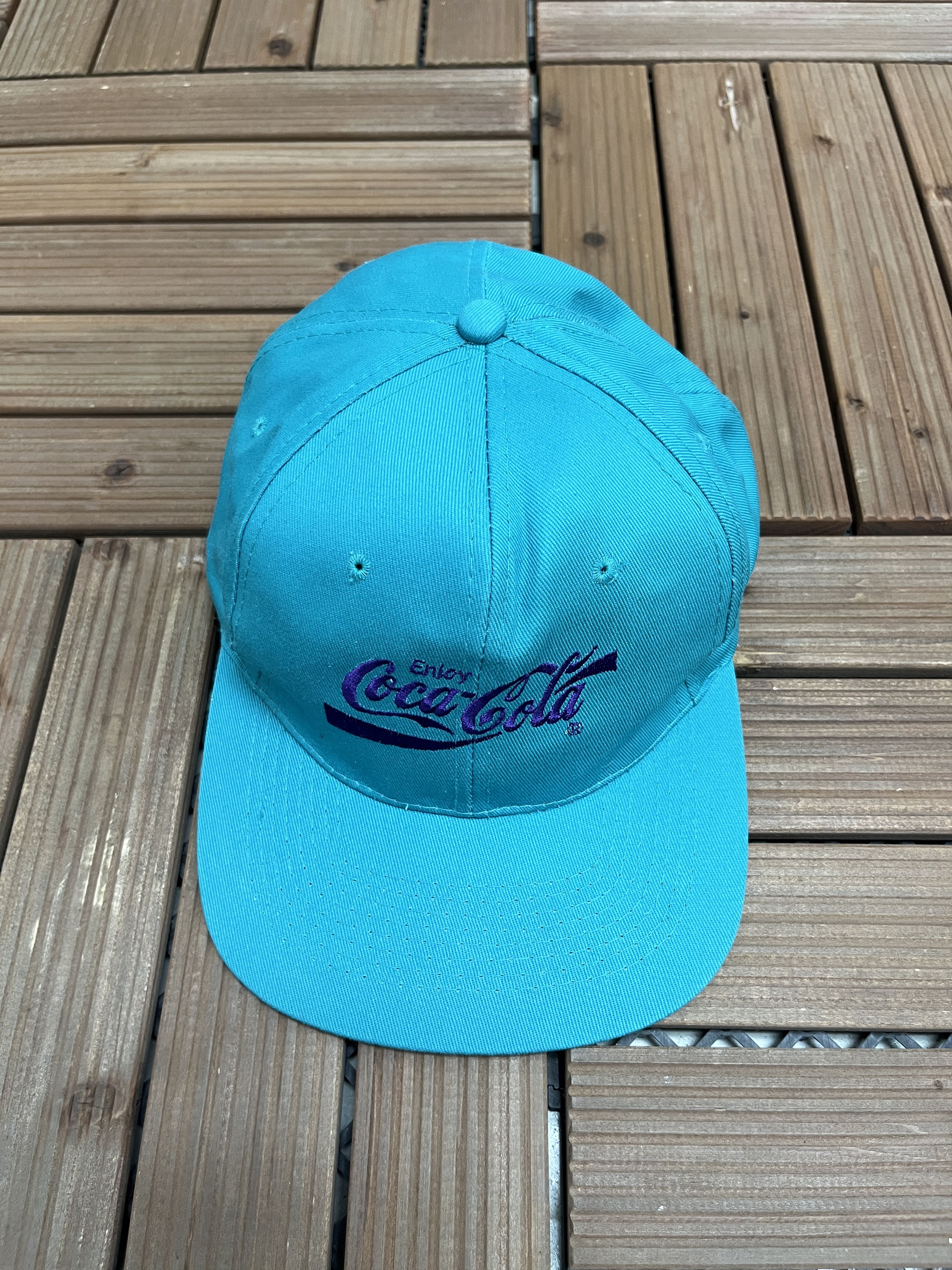 Vintage Coca-Cola Embroidered Vintage Snap Back Hat Size ONE SIZE - 2 Thumbnail