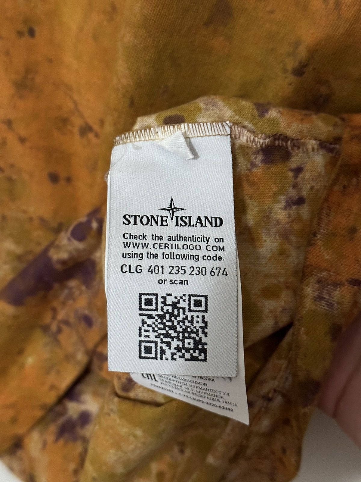 Stone Island × Supreme Supreme Stone Island Embroidered Logo Tee Size US M / EU 48-50 / 2 - 4 Thumbnail