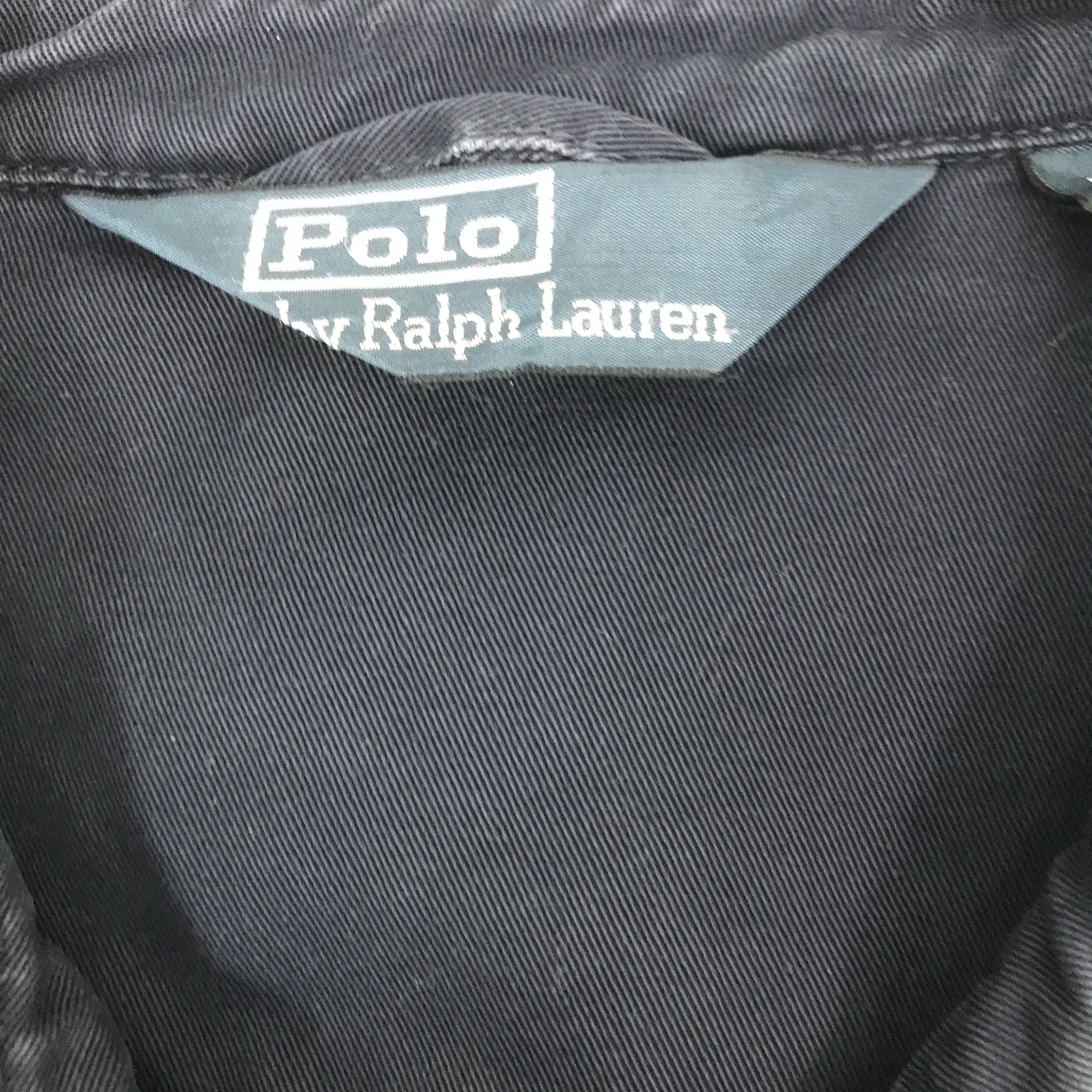 Polo Ralph Lauren × Vintage Vintage Polo Ralph Lauren Navy faded Jacket Size US XL / EU 56 / 4 - 9 Thumbnail