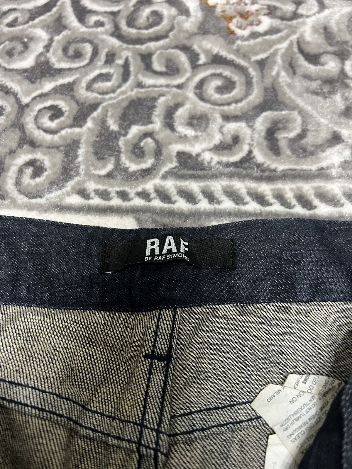 Designer × Raf Simons RARE RAF BY RAF SIMONS ITALIAN DESIGNER JEANS DENIM Size US 31 - 14 Thumbnail