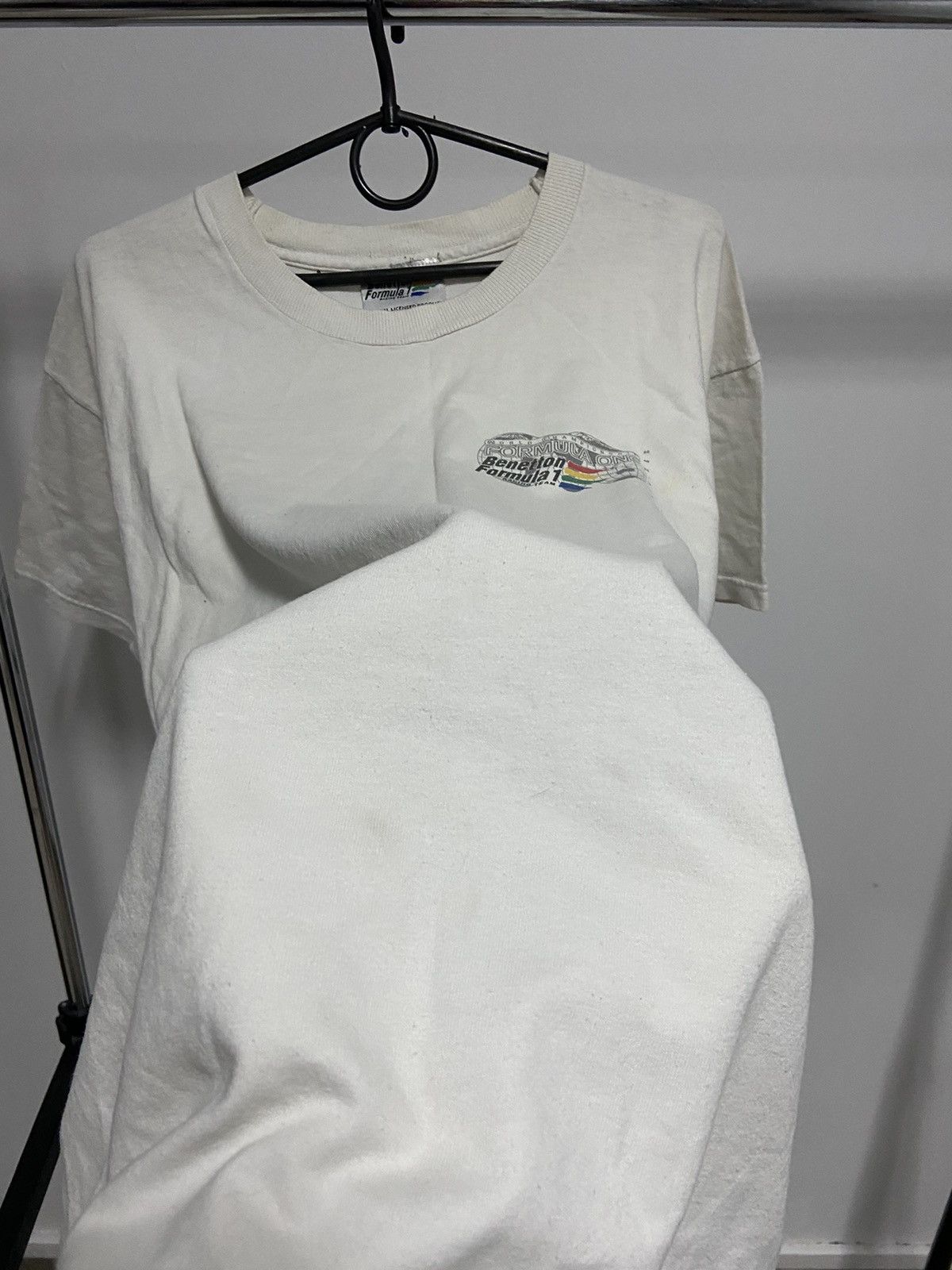 Benetton Benetton bolid formula 1 racing big logo t shirt Size US L / EU 52-54 / 3 - 9 Thumbnail