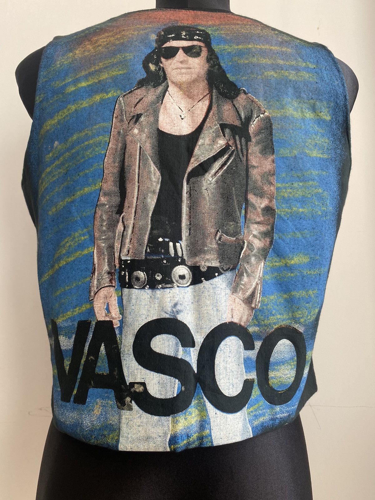 Vintage Vasco Rossi Vintage gilet Size 42L - 5 Thumbnail