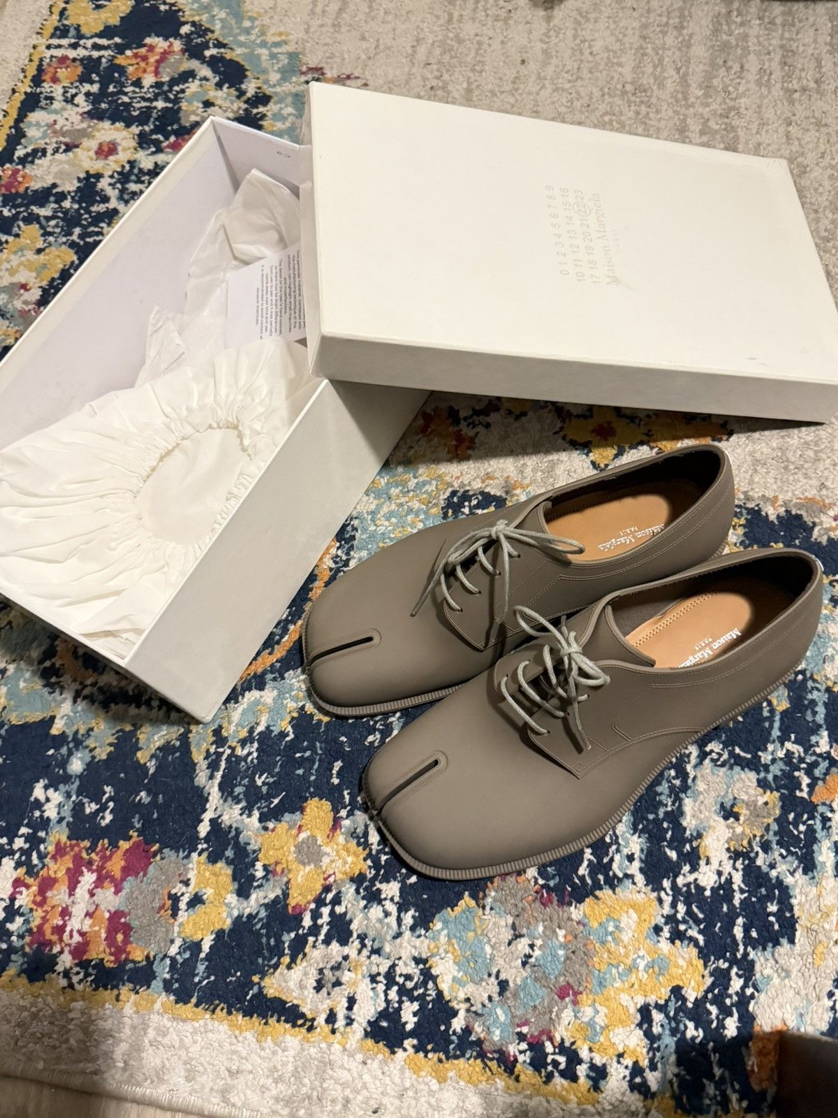 Maison Margiela Maison Margiela Rubber Tabi Oxford Size US 9 / IT 39 - 5 Thumbnail