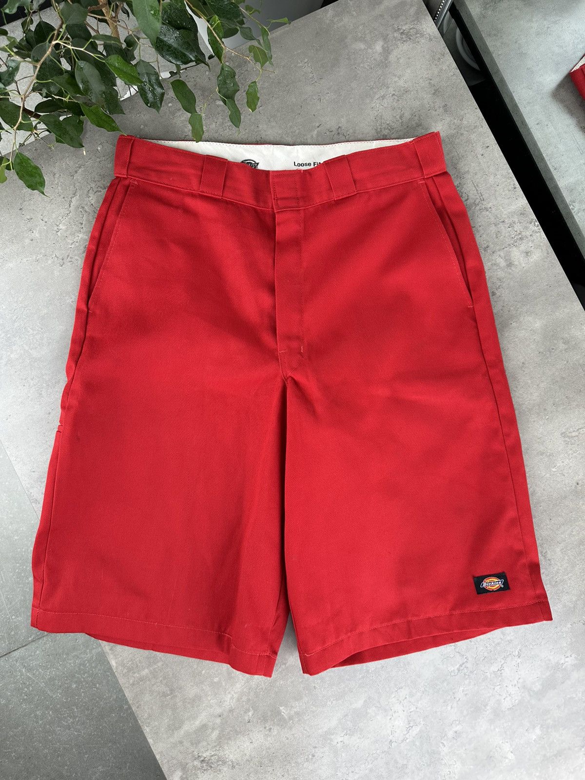 Dickies Streetwear Vintage Dickies Red Shorts Grailed