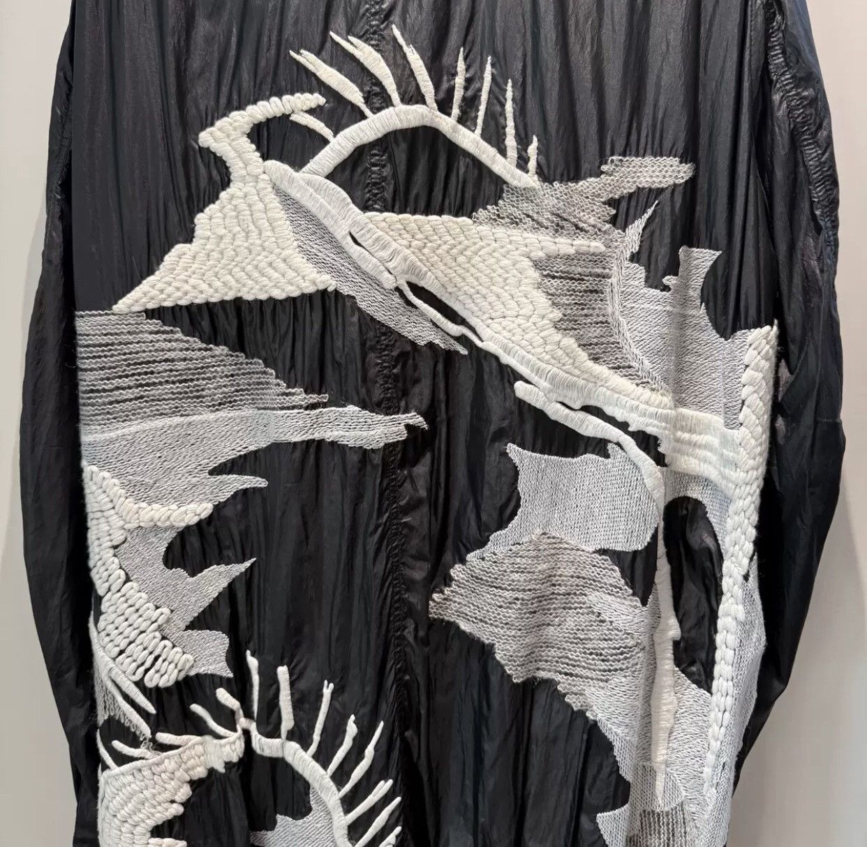 Rick Owens Rick owens mainline nylon needlework embroidery jacket2412- Size US M / EU 48-50 / 2 - 4 Thumbnail
