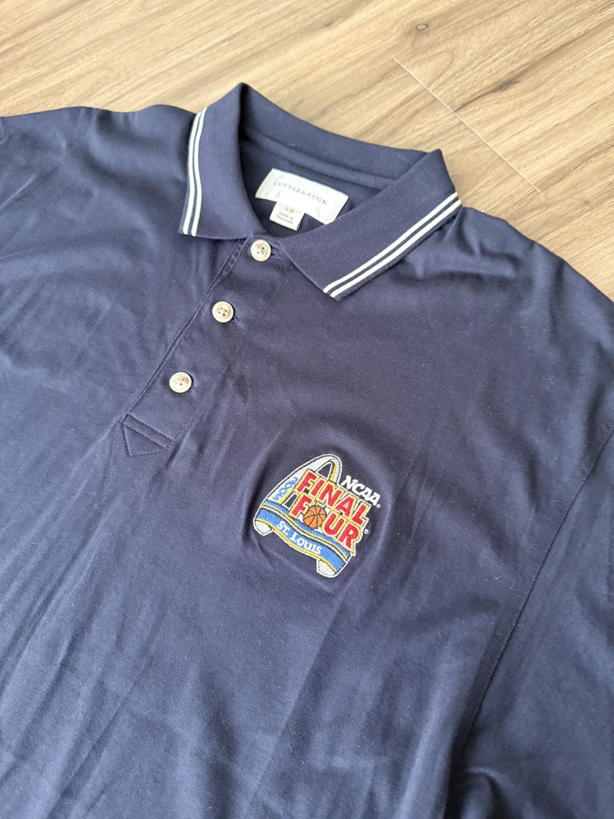 Cutter & Buck Vintage 2005 Final Four Polo Shirt Cutter & Buck St Louis Size US L / EU 52-54 / 3 - 2 Thumbnail