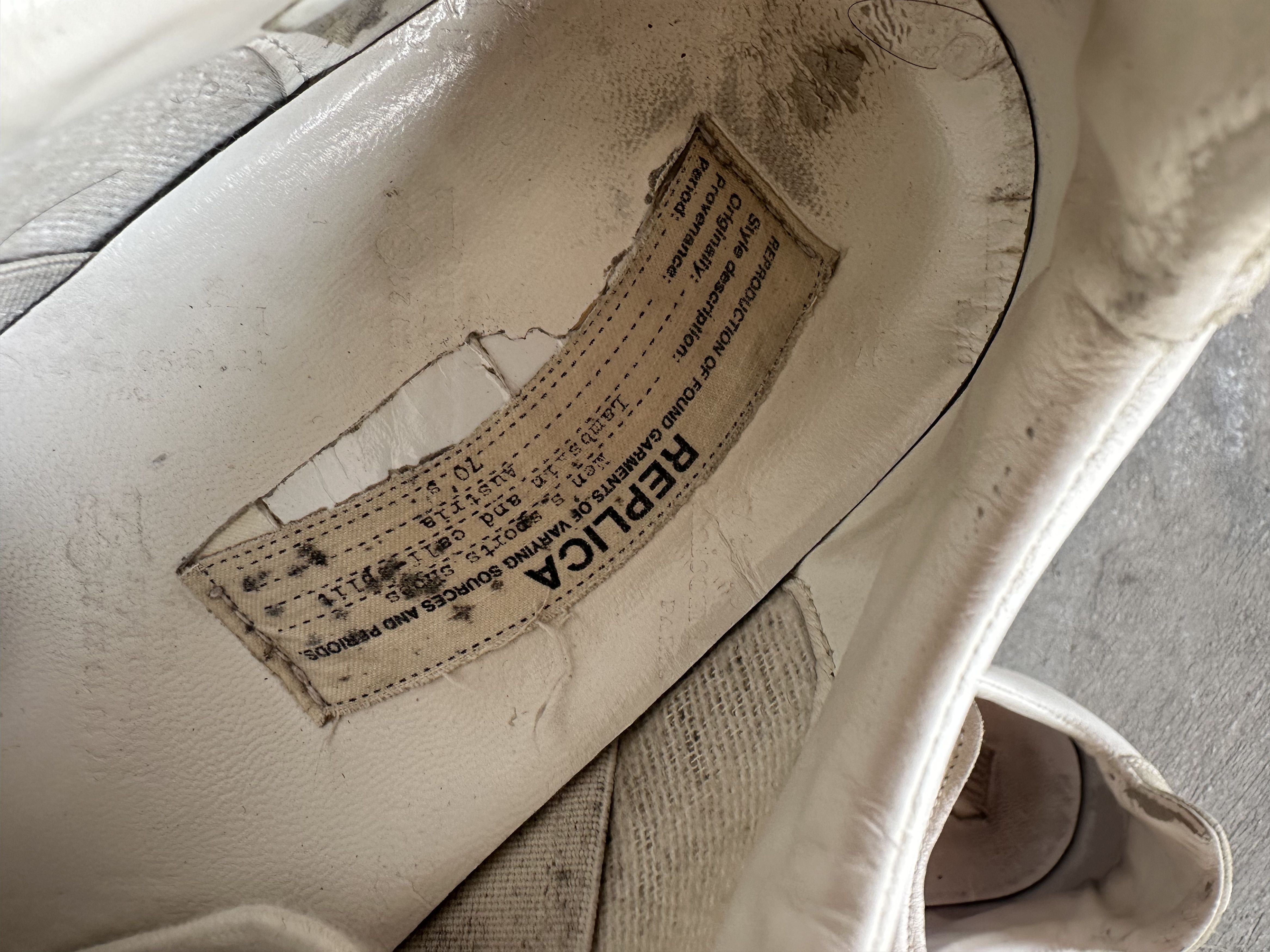 Maison Margiela Maison Margiela Replica Low Sneaker Size US 8.5 / EU 41-42 - 6 Thumbnail