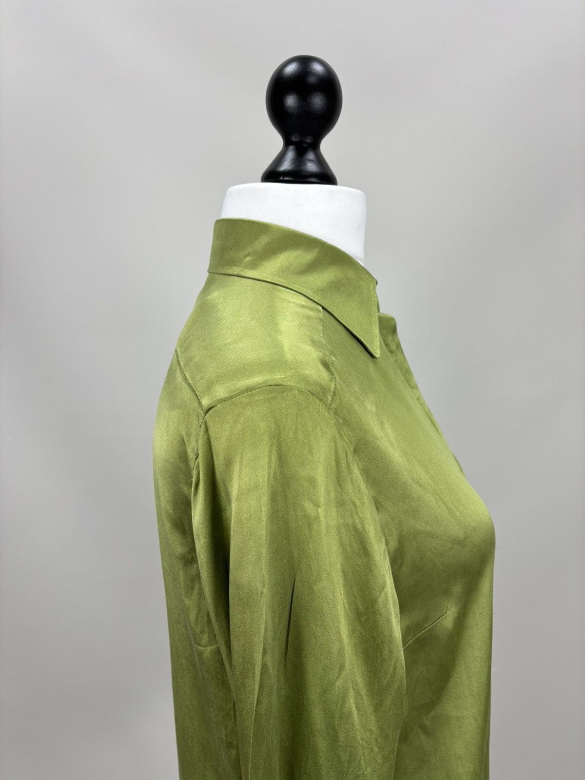 Miu Miu Womens blouse Miu Miu Size 40 Color Green Size S / US 4 / IT 40 - 5 Thumbnail