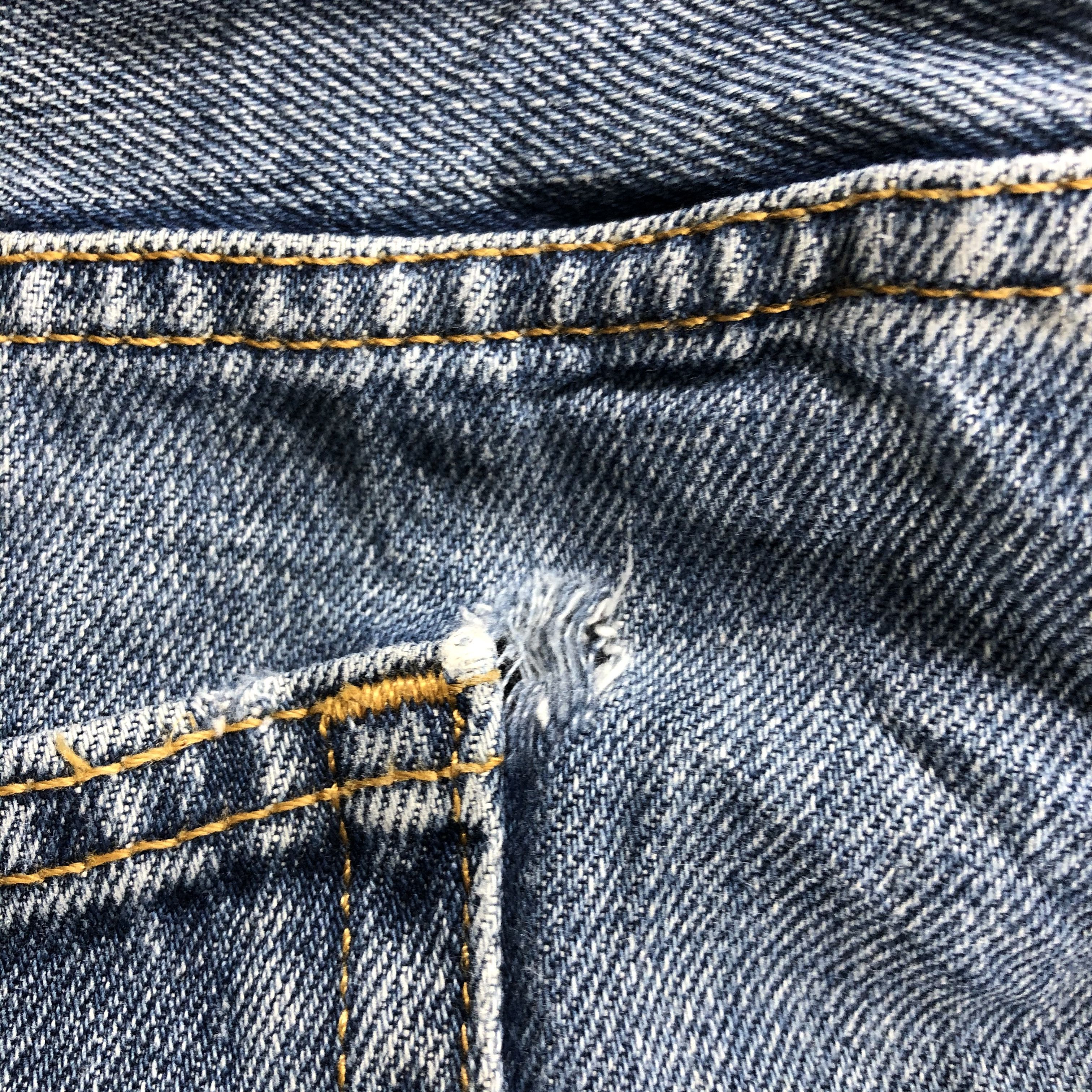 Levi's Vintage Blue Wash Levis 505 Jeans-J2516 Size US 38 / EU 54 - 10 Thumbnail