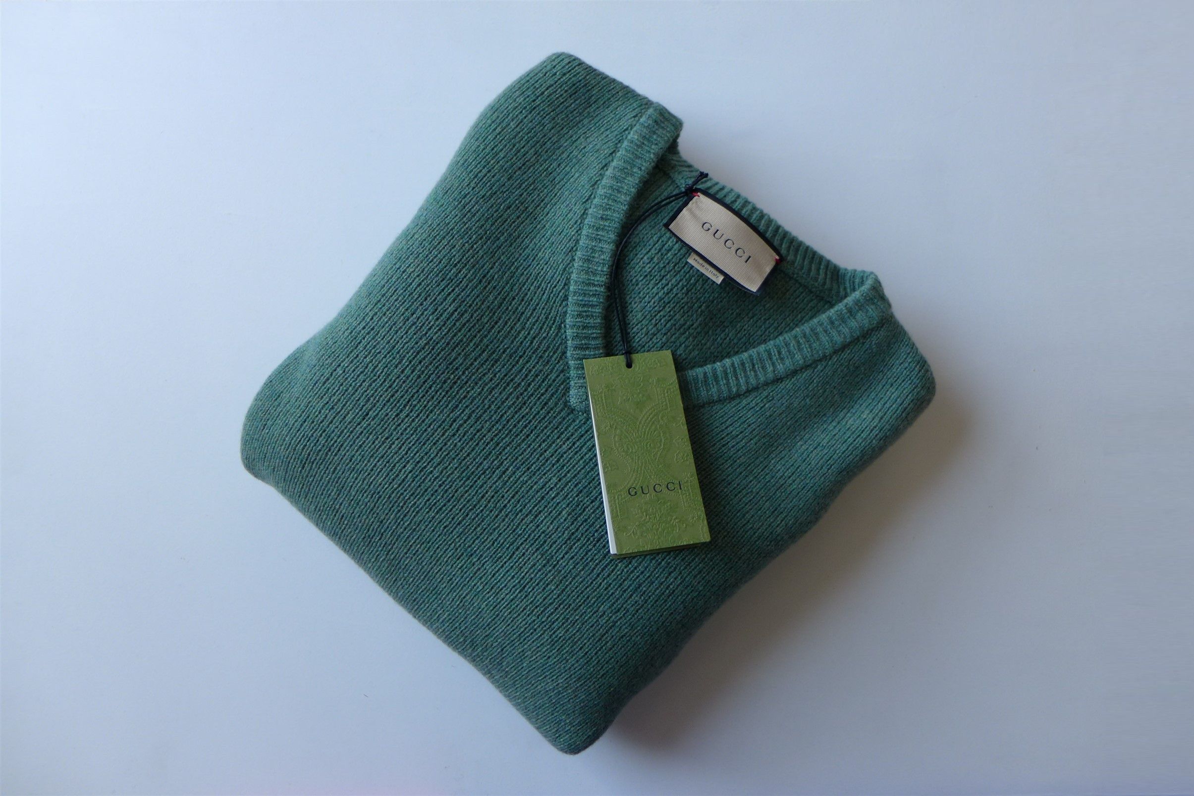 Gucci Gucci GG V-Neck Wool Sweater (Slim Fit) Size US L / EU 52-54 / 3 - 4 Thumbnail