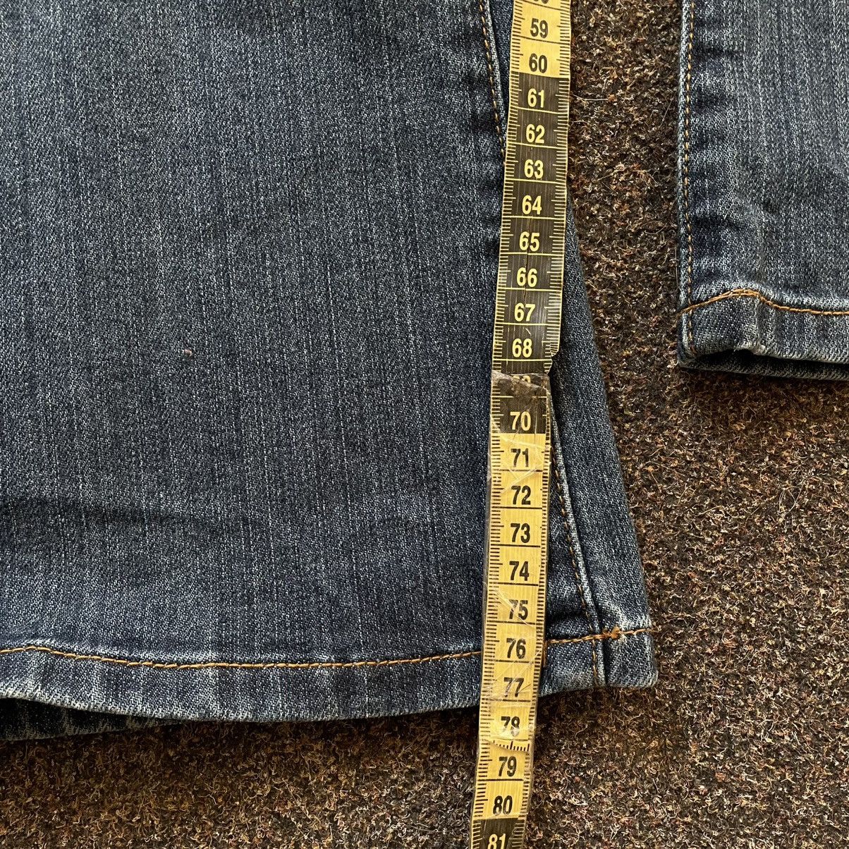 Vintage Vintage Y2K Faded Wide Leg Distressed Jeans Grunge Logo 30 Size 30" / US 8 / IT 44 - 6 Thumbnail