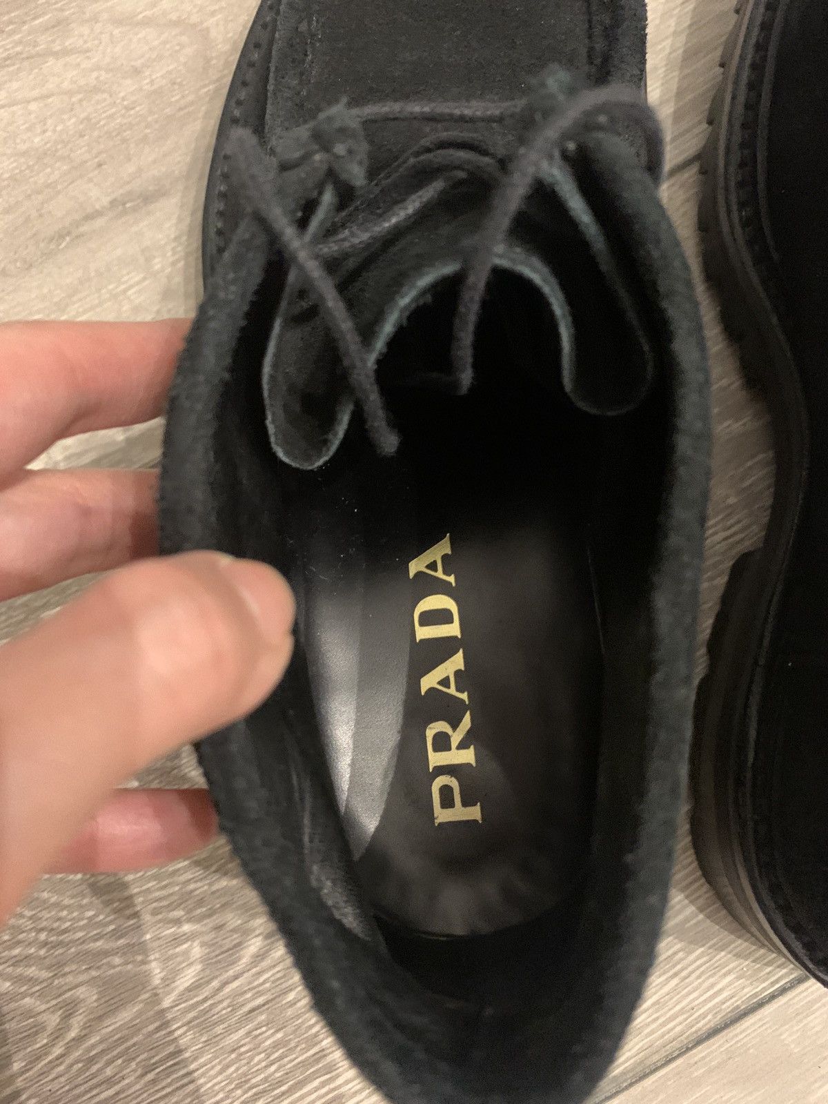 Prada Prada Suede Boots Size US 5.5 / EU 38 - 4 Thumbnail