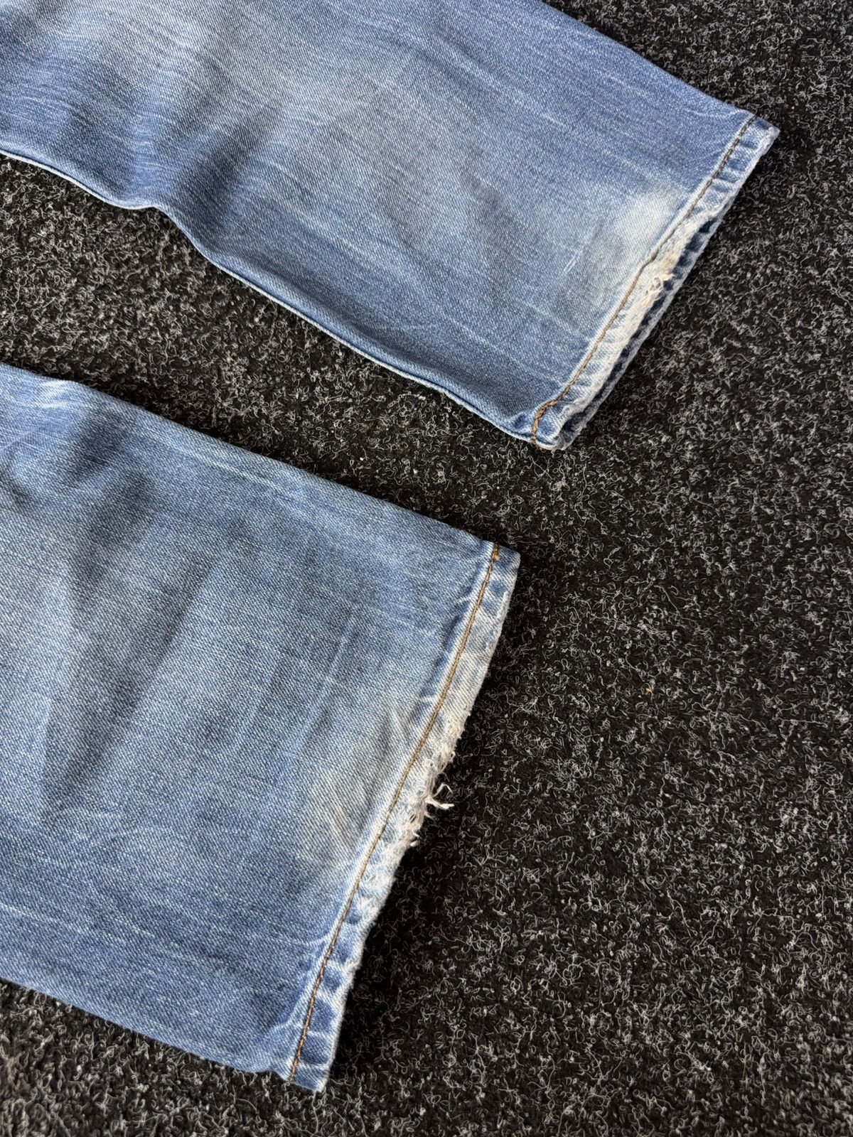 Diesel Vintage Y2K 00s Luxury Distressed Larkee jeans Denim pants Size US 34 / EU 50 - 12 Thumbnail