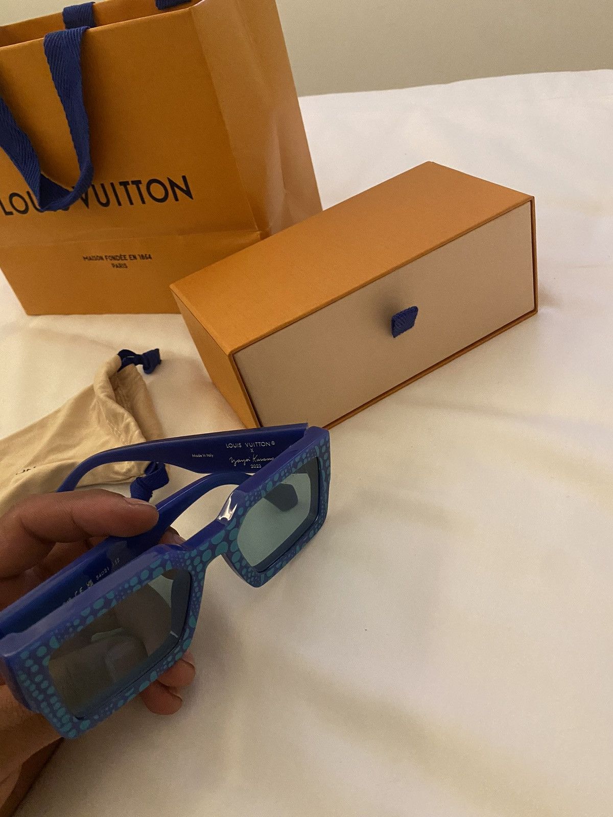 Louis Vuitton Louis Vuitton LV x YK Sunglasses Size ONE SIZE - 1 Thumbnail