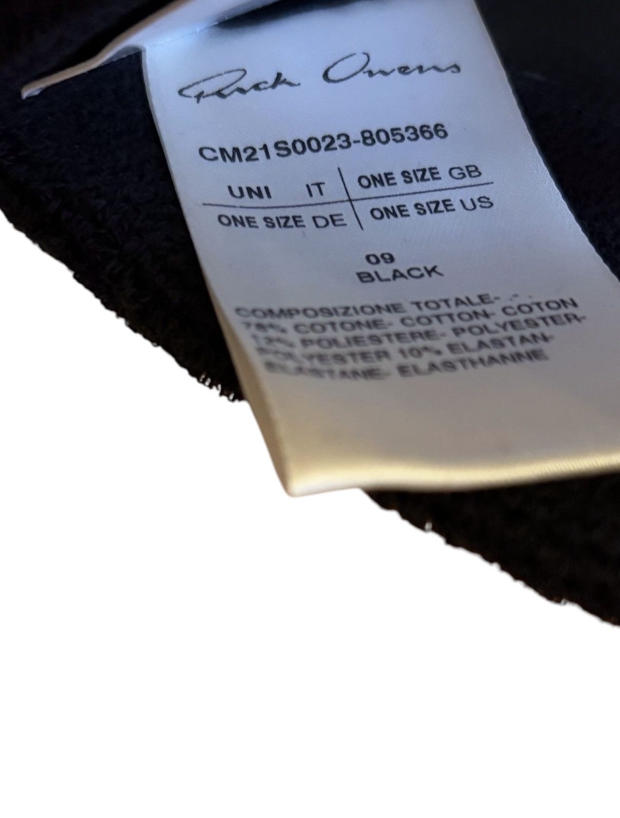 Rick Owens Rick Owens x Champion Headband Size ONE SIZE - 3 Thumbnail