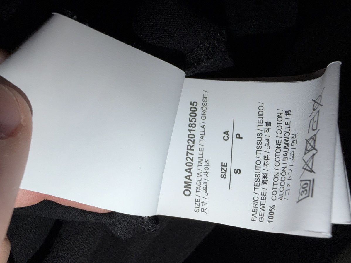 Off-White Off-White Black T-Shirt Size Small Size US S / EU 44-46 / 1 - 5 Thumbnail