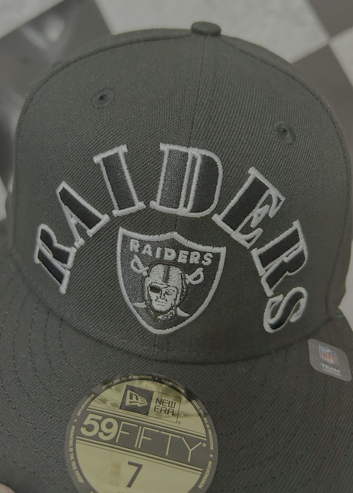 New Era Exclusive Raiders fitted size 7 Size ONE SIZE - 3 Thumbnail