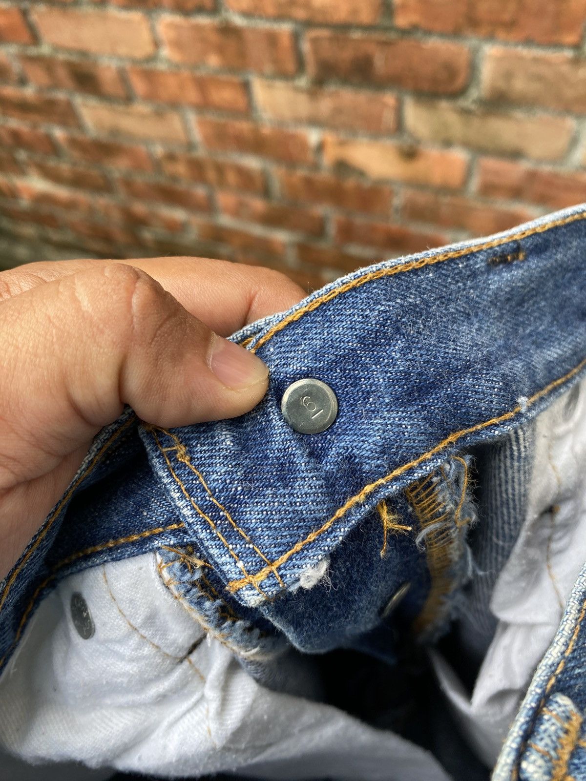 Levi's × Levi's Vintage Clothing × Vintage W29x28 Vintage levi's 501 redline made in USA #6 Size US 29 - 7 Thumbnail