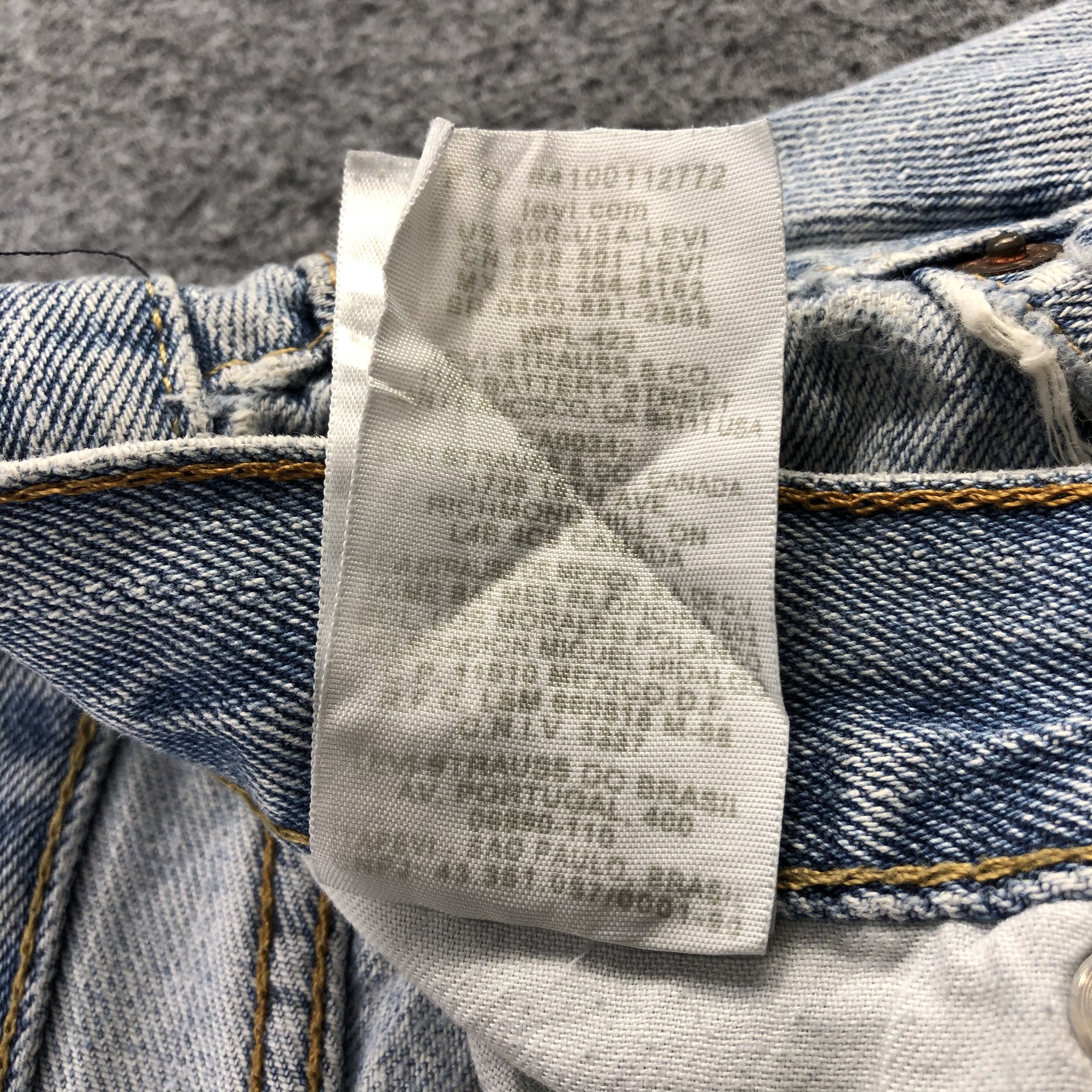 Levi's Light Washed Vintage Levis 505 Jeans Distress Denim-J1096 Size US 36 / EU 52 - 12 Thumbnail