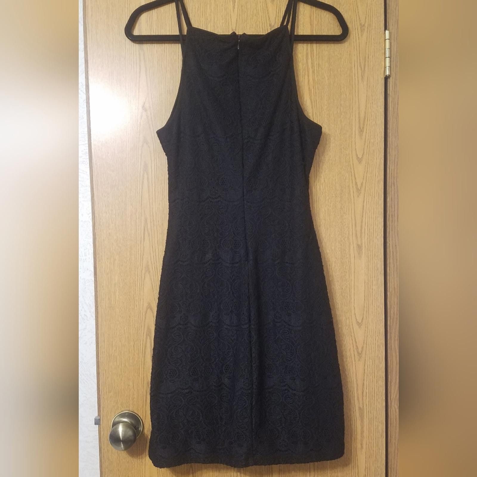 Guess Guess Black Mini Dress Size 10 Size L / US 10 / IT 46 - 2 Thumbnail