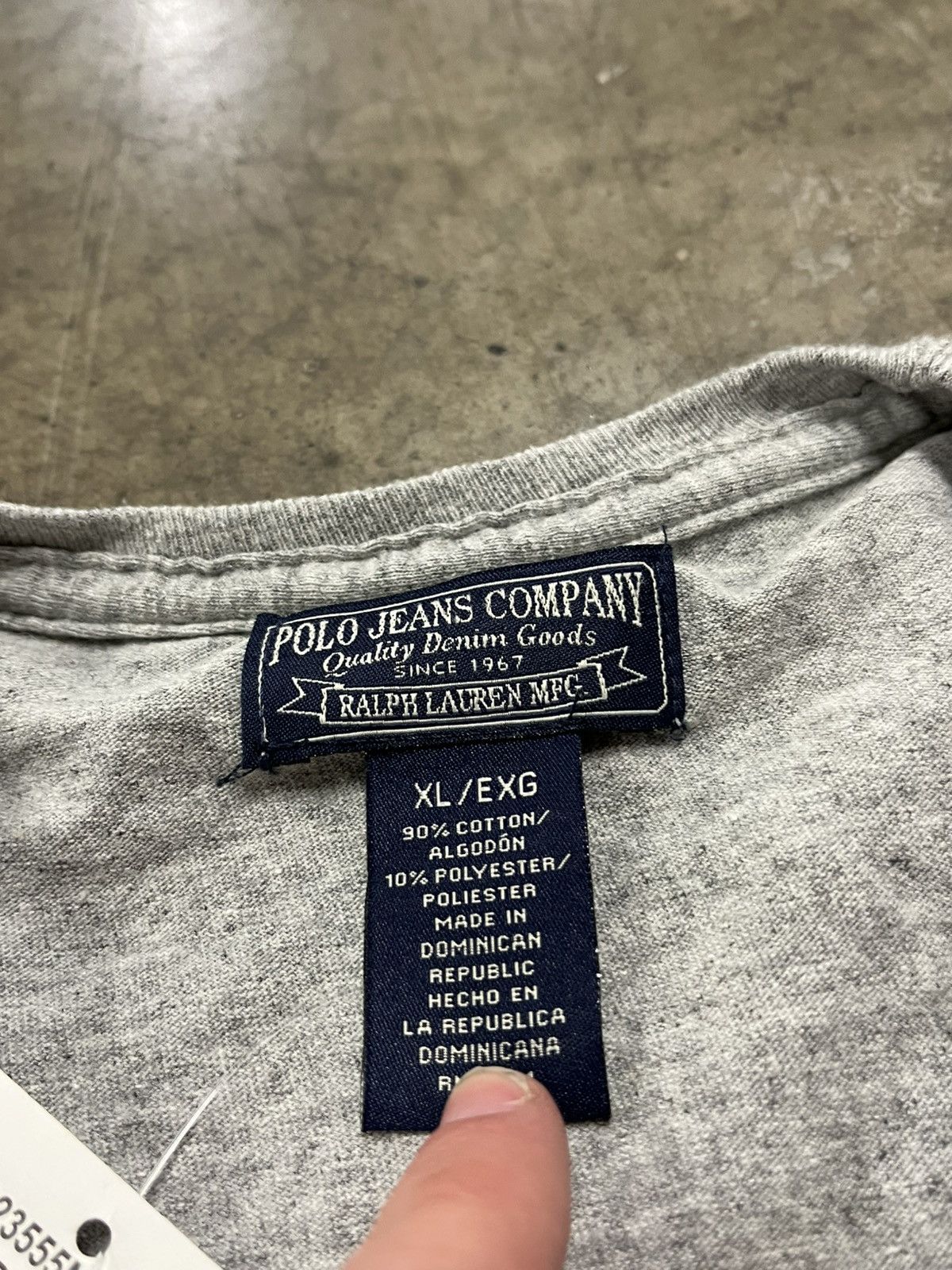 Polo Ralph Lauren × Vintage Polo Ralph Lauren vintage spell out tee shirt preppy NWT Size US XL / EU 56 / 4 - 6 Thumbnail