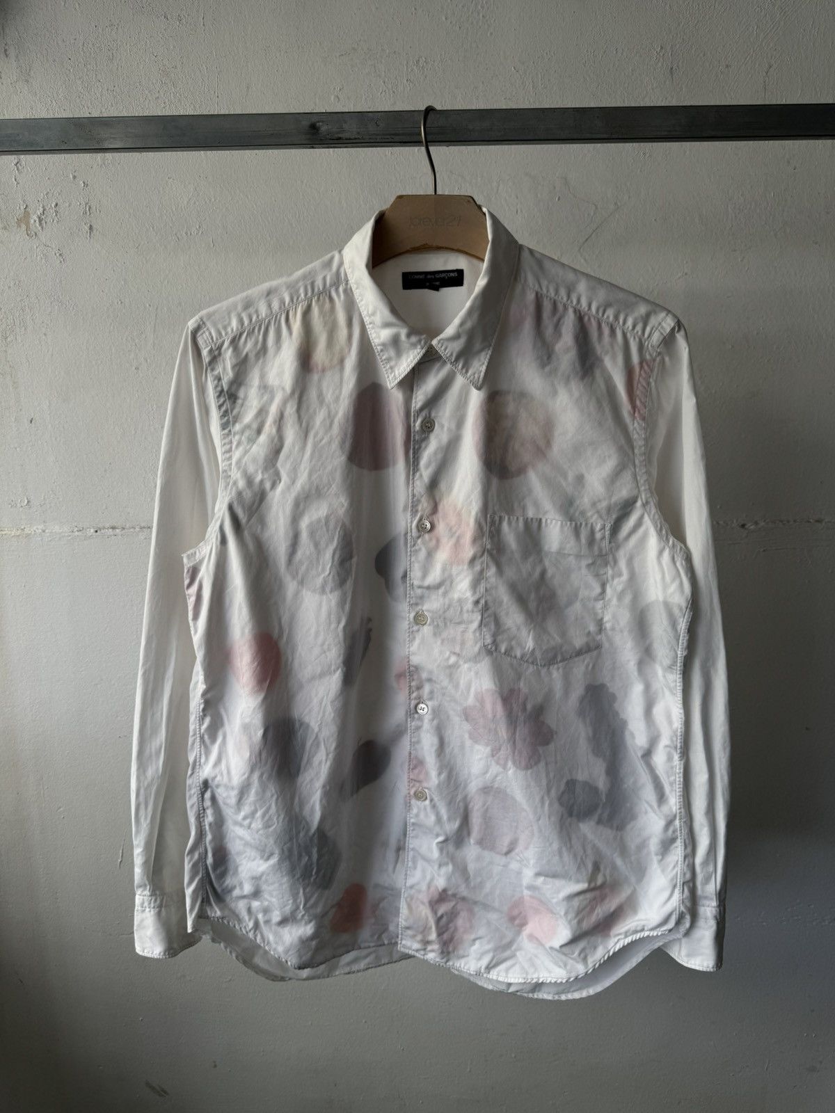 Comme des Garcons SS04 Comme Des Garcons Homme Reverse Potherb Pattern Shirt Size US S / EU 44-46 / 1 - 5 Thumbnail