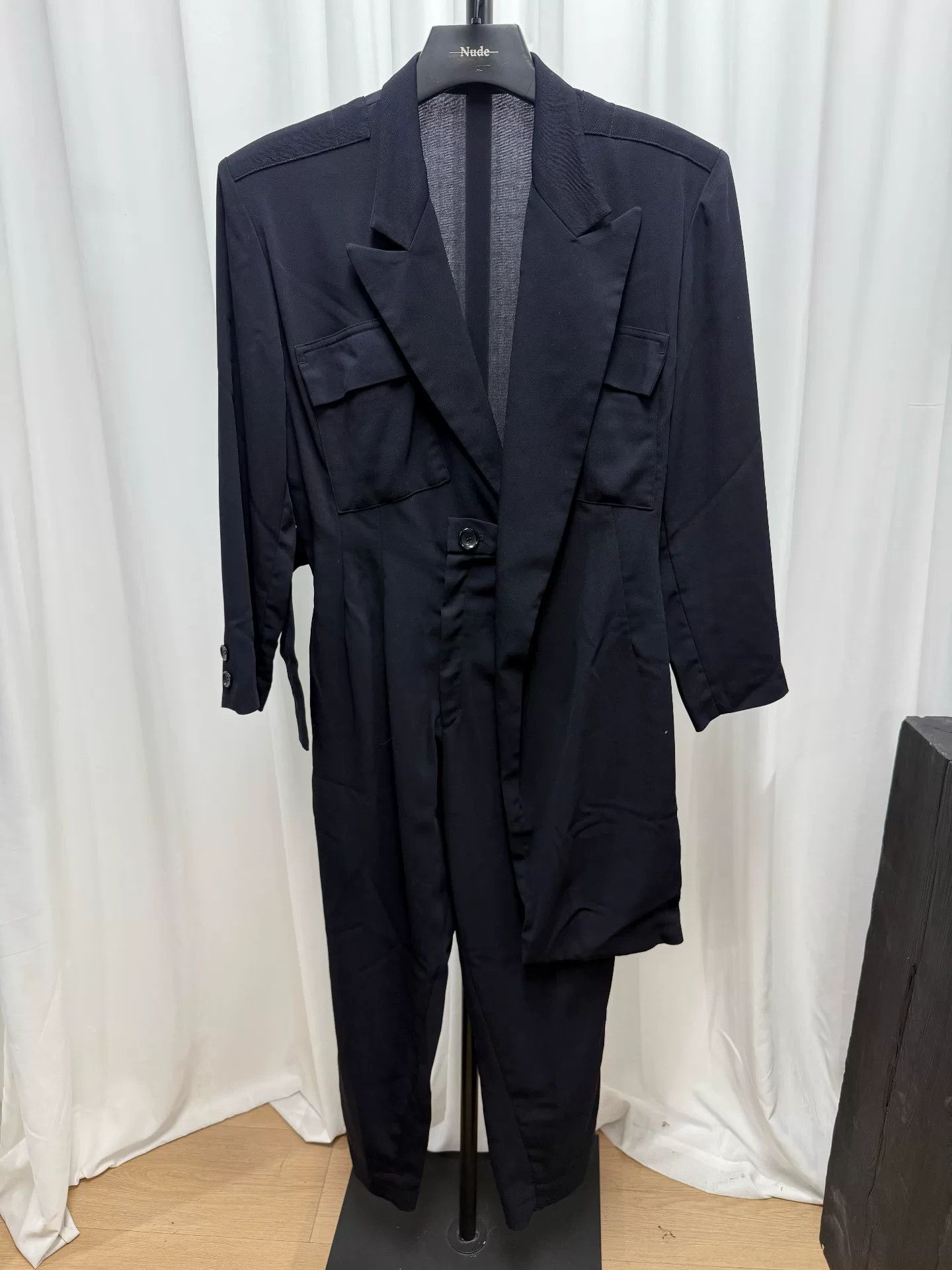 Yohji Yamamoto Yohji Yamamoto Deconstructed Jumpsuit Size US M / EU 48-50 / 2 - 1 Thumbnail
