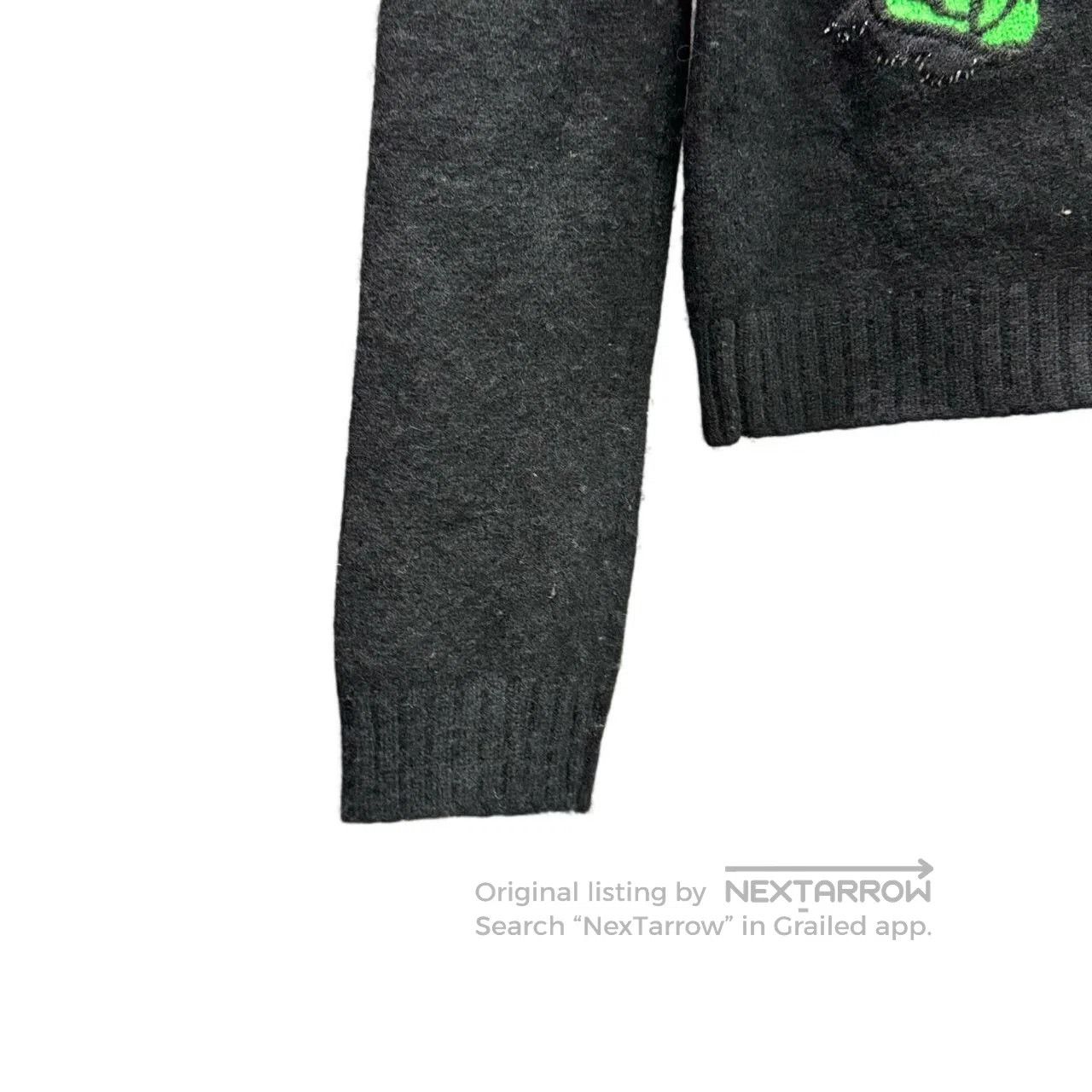 Dior Dior Black Dinosaur Cashmere Sweater. Size S / US 4 / IT 40 - 4 Thumbnail