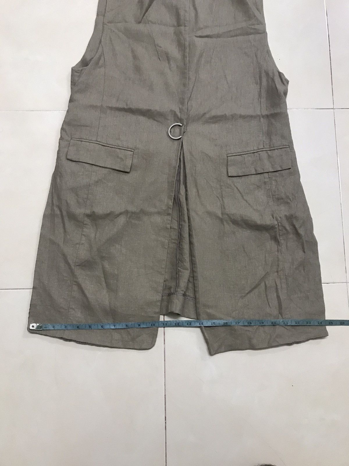 Designer × Japanese Brand CHARABIA PARIS LINEN SLEEVELESS JACKET Size S / US 4 / IT 40 - 2 Thumbnail