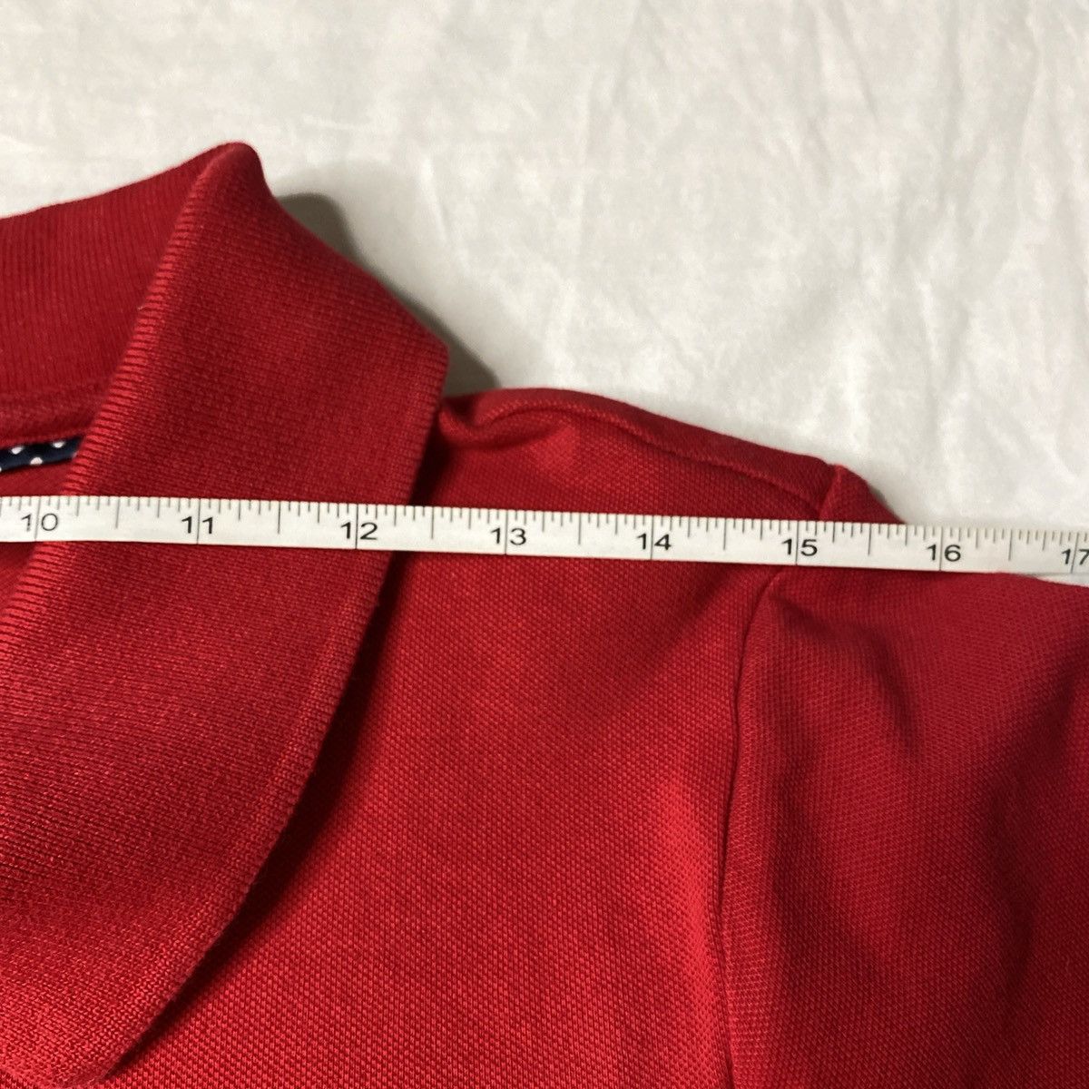 Lee Lee Riders Women's Polo Shirt Short Sleeve Red Sz 1X EUC Size XL / US 12-14 / IT 48-50 - 4 Thumbnail