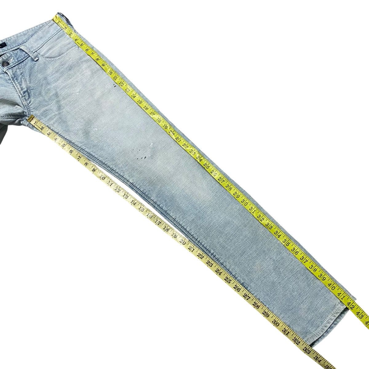 Vanquish Vanquish Mudwash Distressed Denim Skinny Jeans Size US 33 - 21 Thumbnail